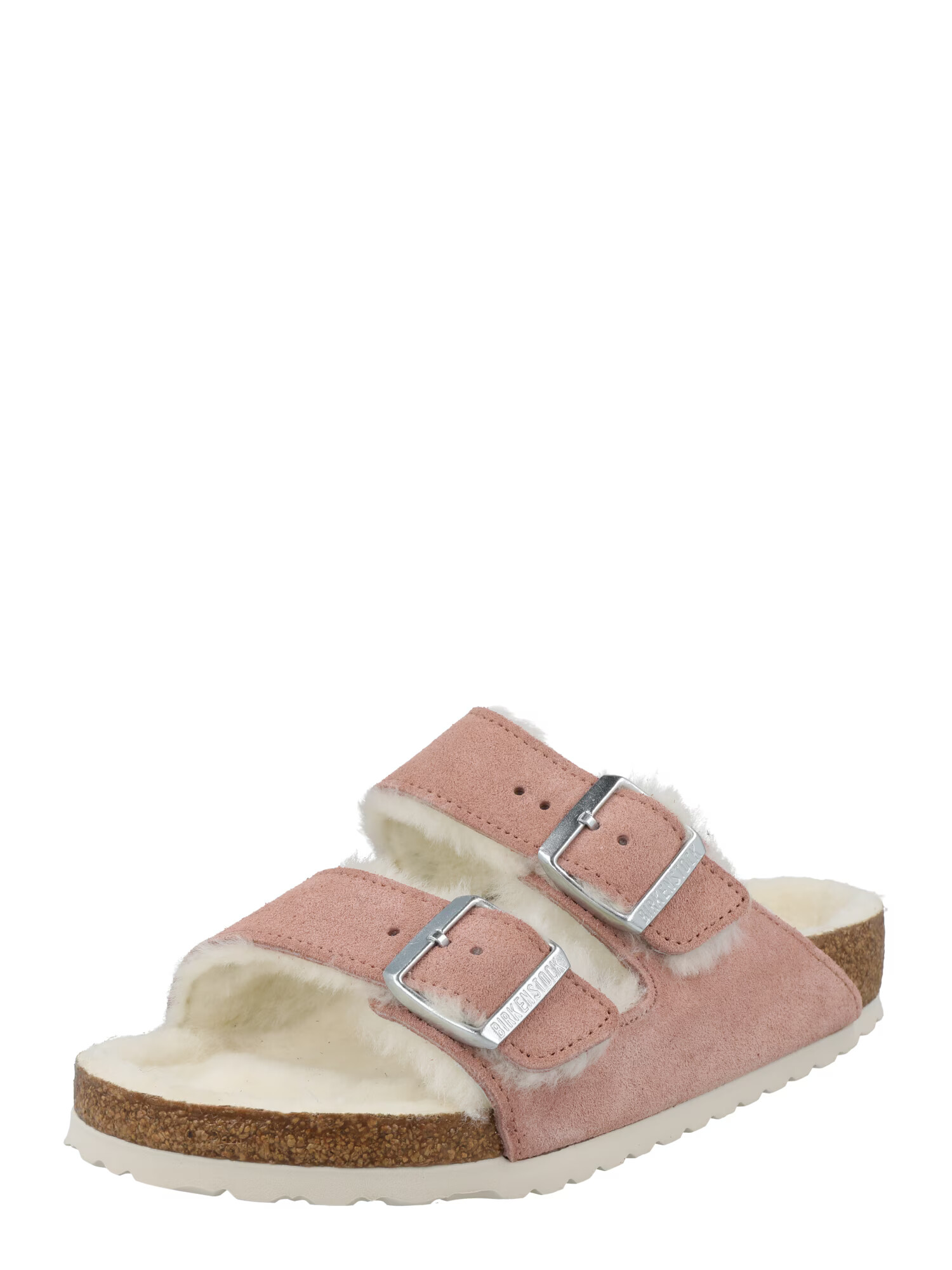 BIRKENSTOCK Šľapky 'Arizona' krémová / hnedá / ružová - Pepit.sk