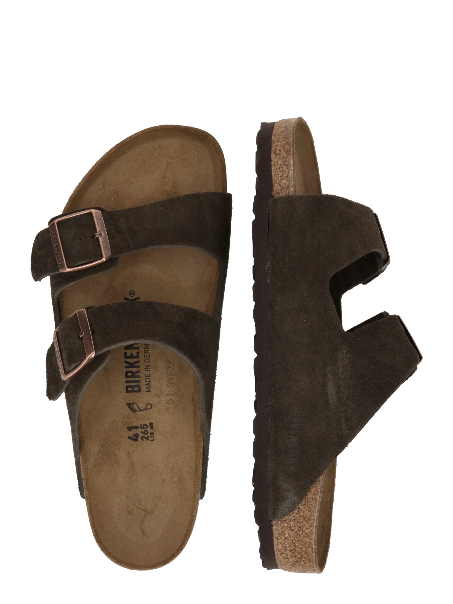 BIRKENSTOCK Šľapky 'Arizona' mokka - Pepit.sk