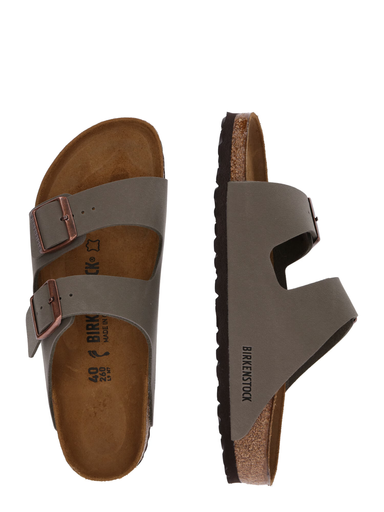 BIRKENSTOCK Šľapky 'Arizona' tmavošedá - Pepit.sk