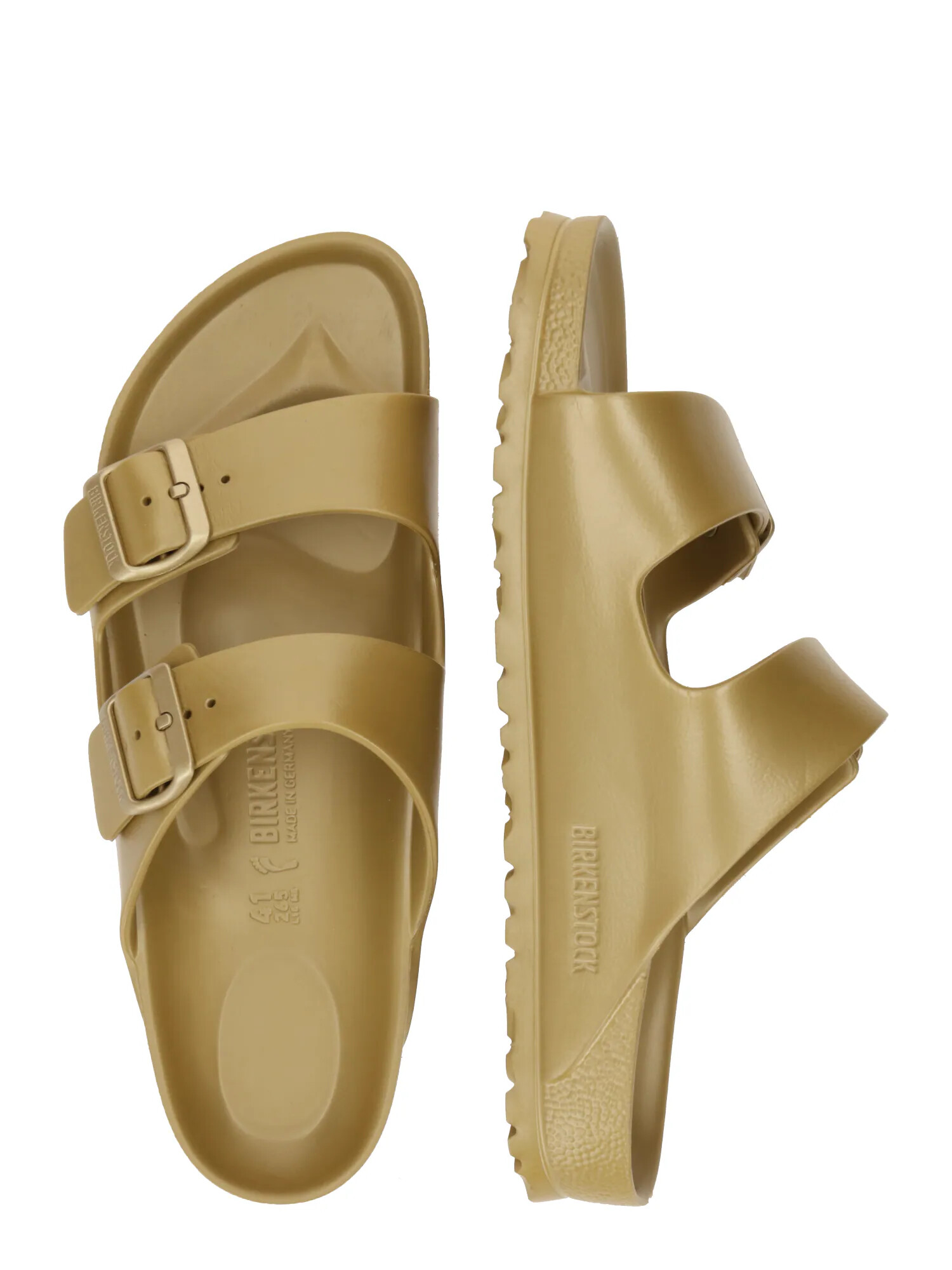 BIRKENSTOCK Šľapky 'Arizona' zlatá - Pepit.sk