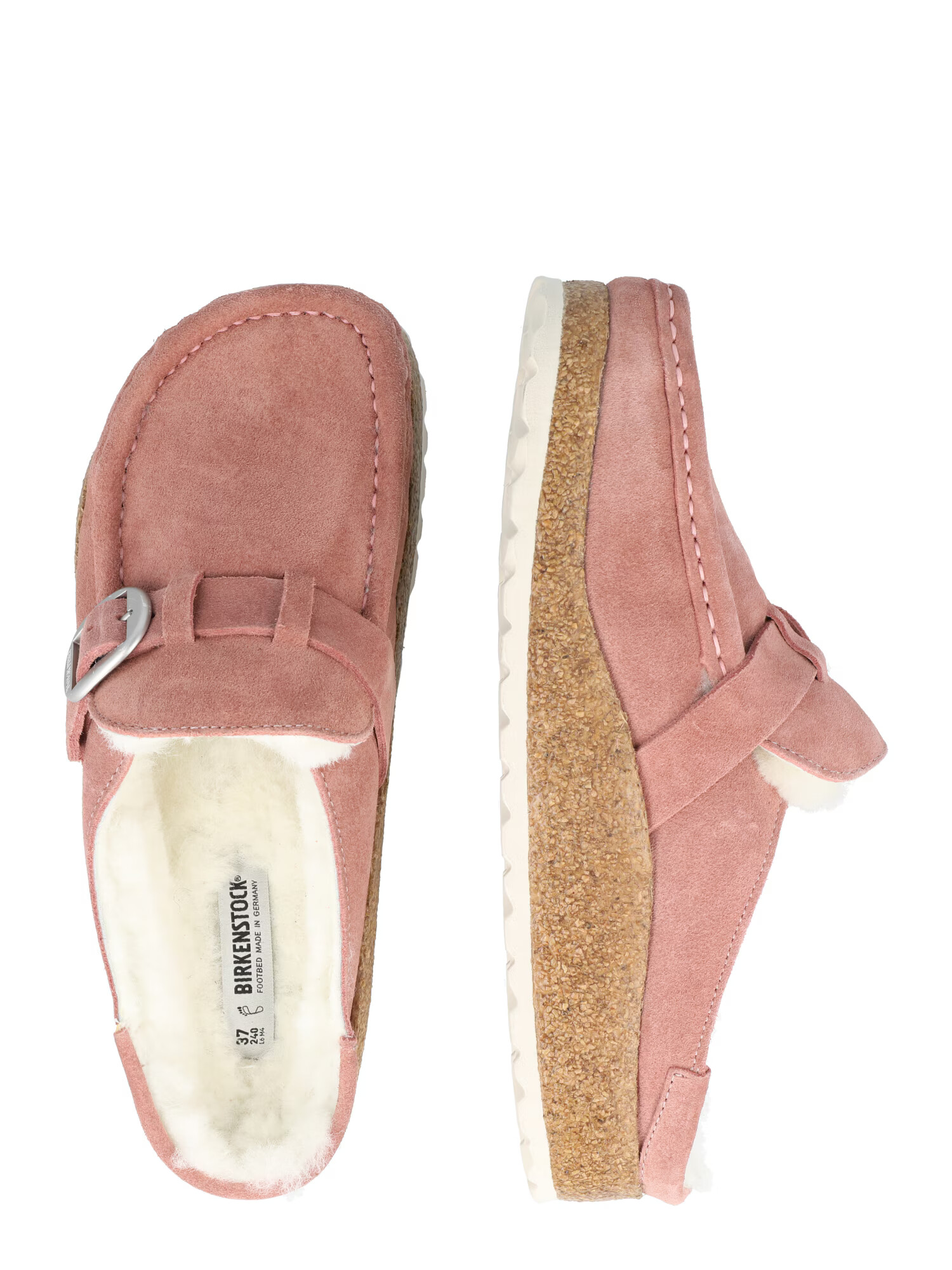 BIRKENSTOCK Šľapky 'Buckley Shearling' staroružová - Pepit.sk