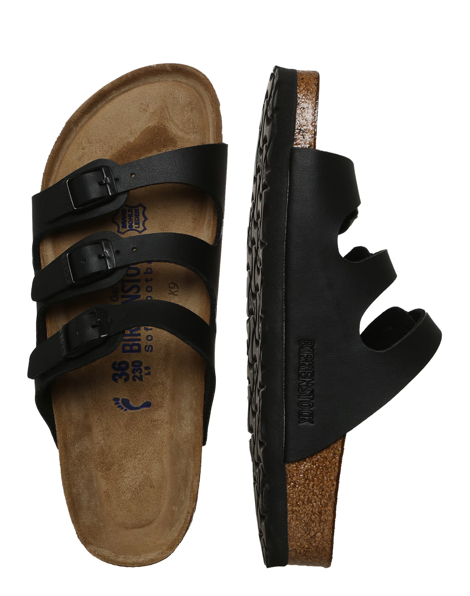 BIRKENSTOCK Šľapky 'Florida' čierna - Pepit.sk