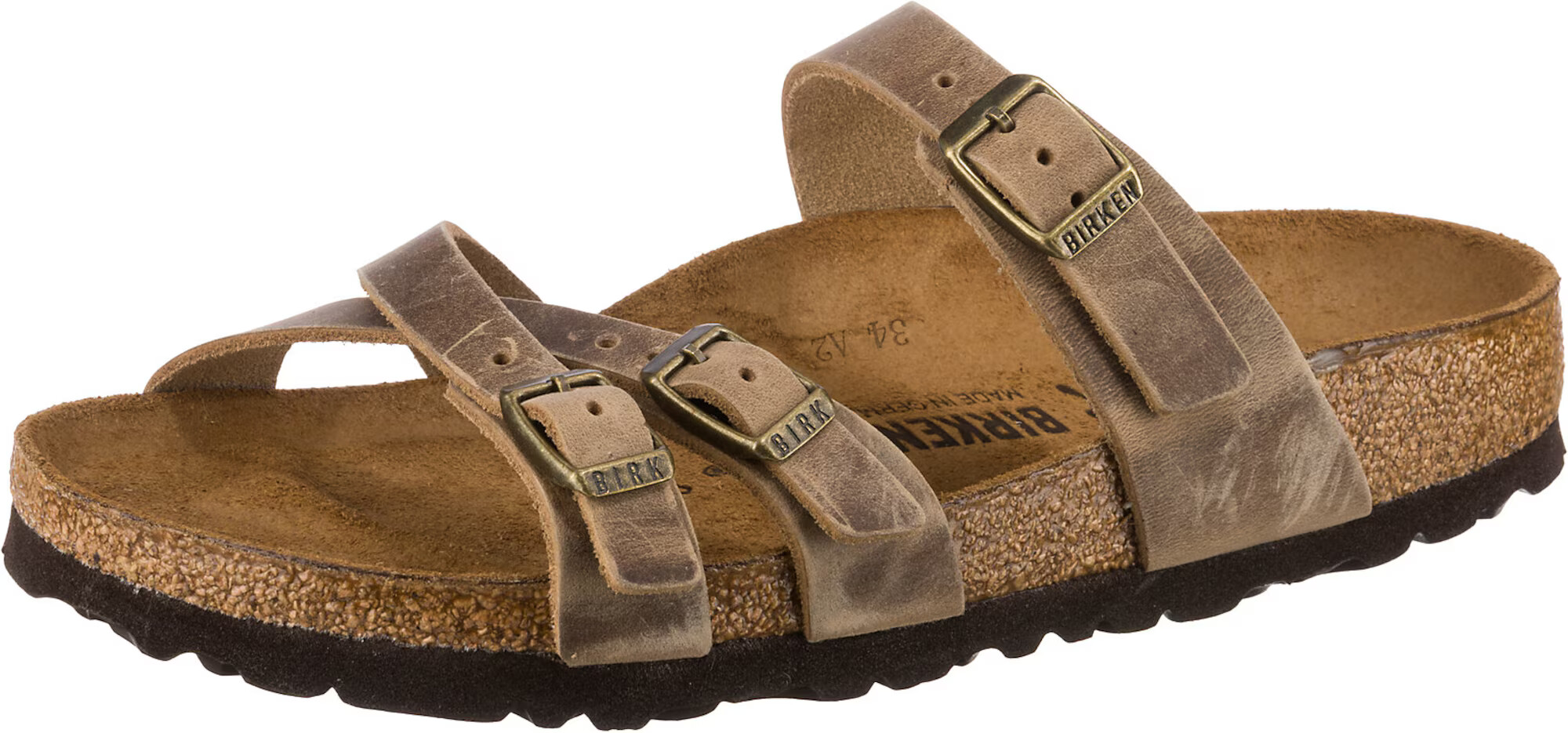 BIRKENSTOCK Šľapky 'Franca' hnedá - Pepit.sk