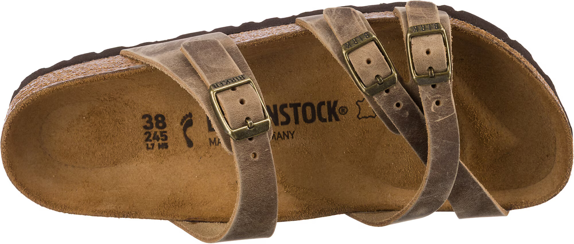 BIRKENSTOCK Šľapky 'Franca' hnedá - Pepit.sk