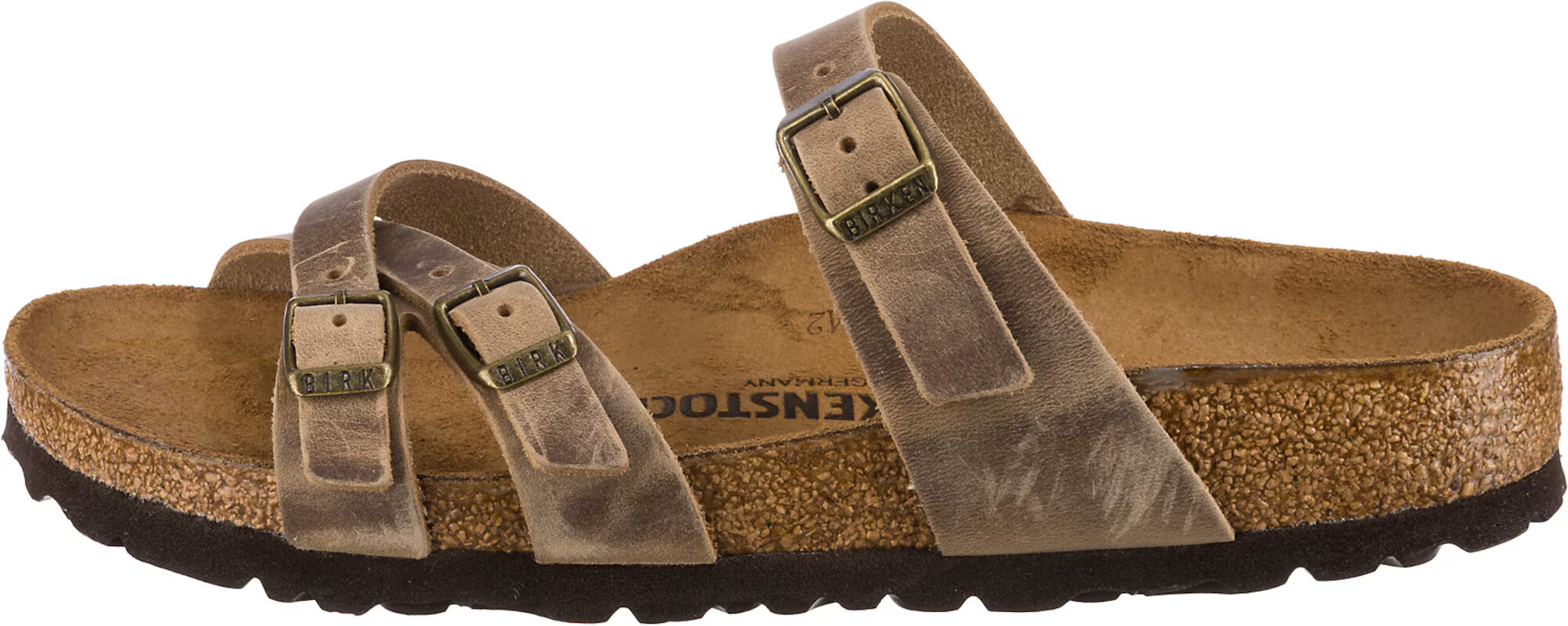 BIRKENSTOCK Šľapky 'Franca' hnedá - Pepit.sk