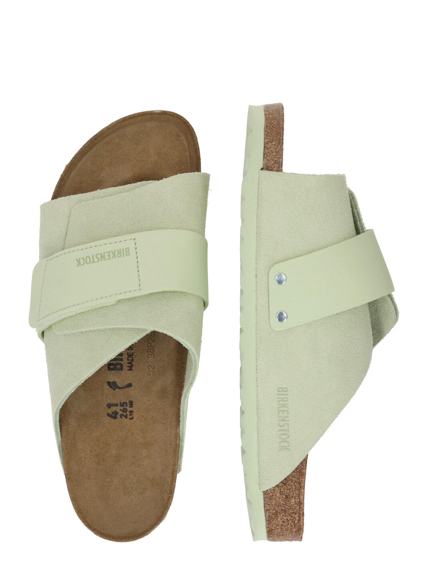 BIRKENSTOCK Šľapky 'Kyoto' svetlozelená - Pepit.sk