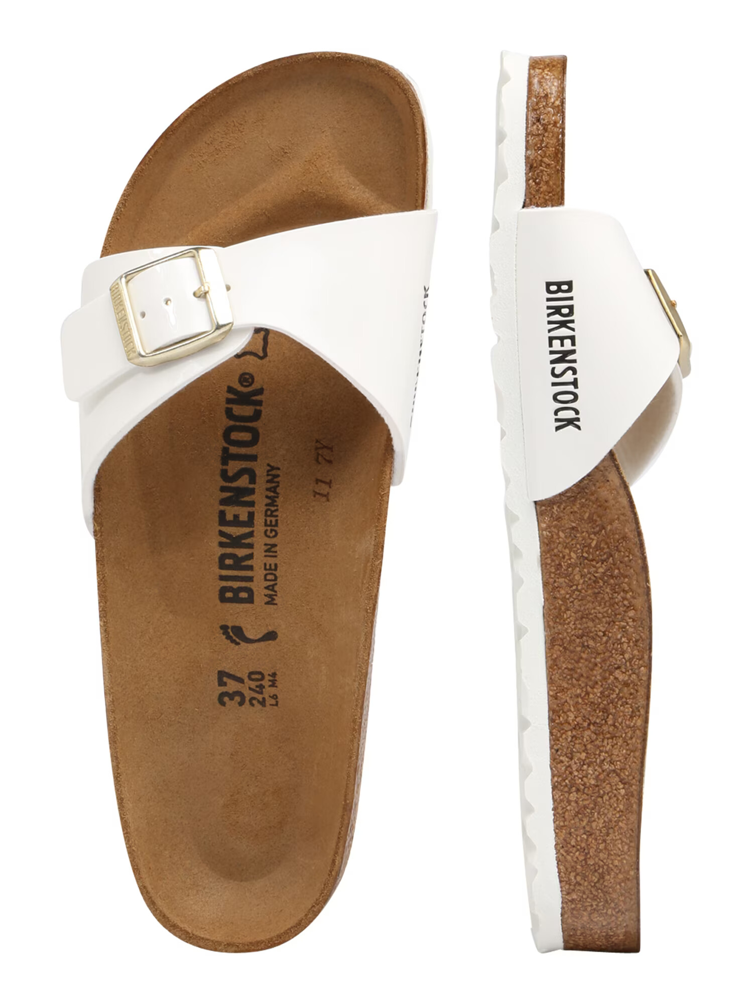 BIRKENSTOCK Šľapky 'Madrid' biela - Pepit.sk