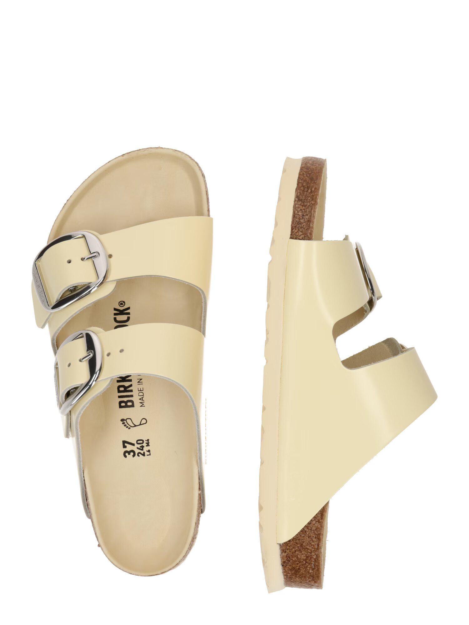 BIRKENSTOCK Šľapky prírodná biela - Pepit.sk