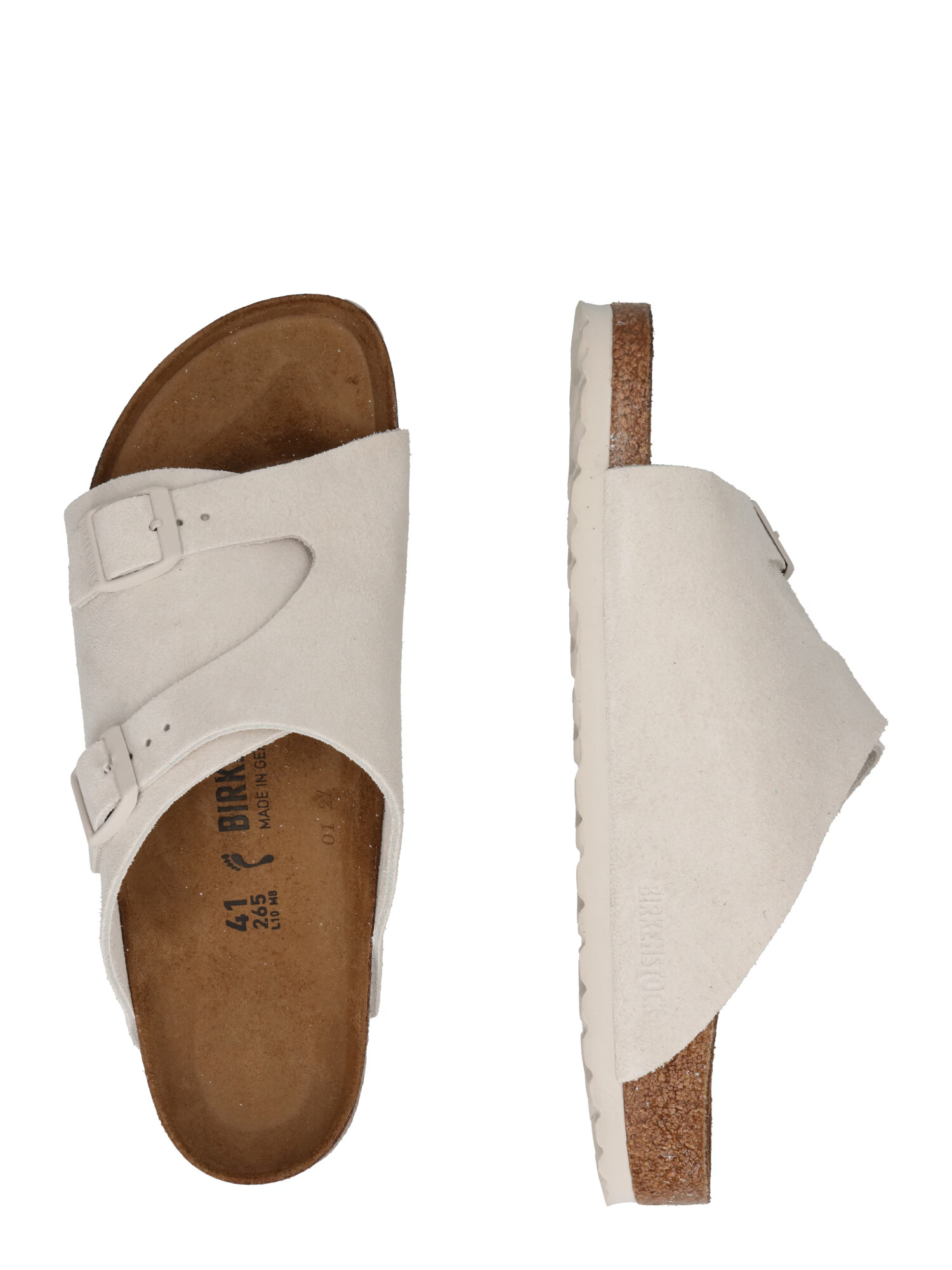 BIRKENSTOCK Šľapky 'Zürich' biela - Pepit.sk