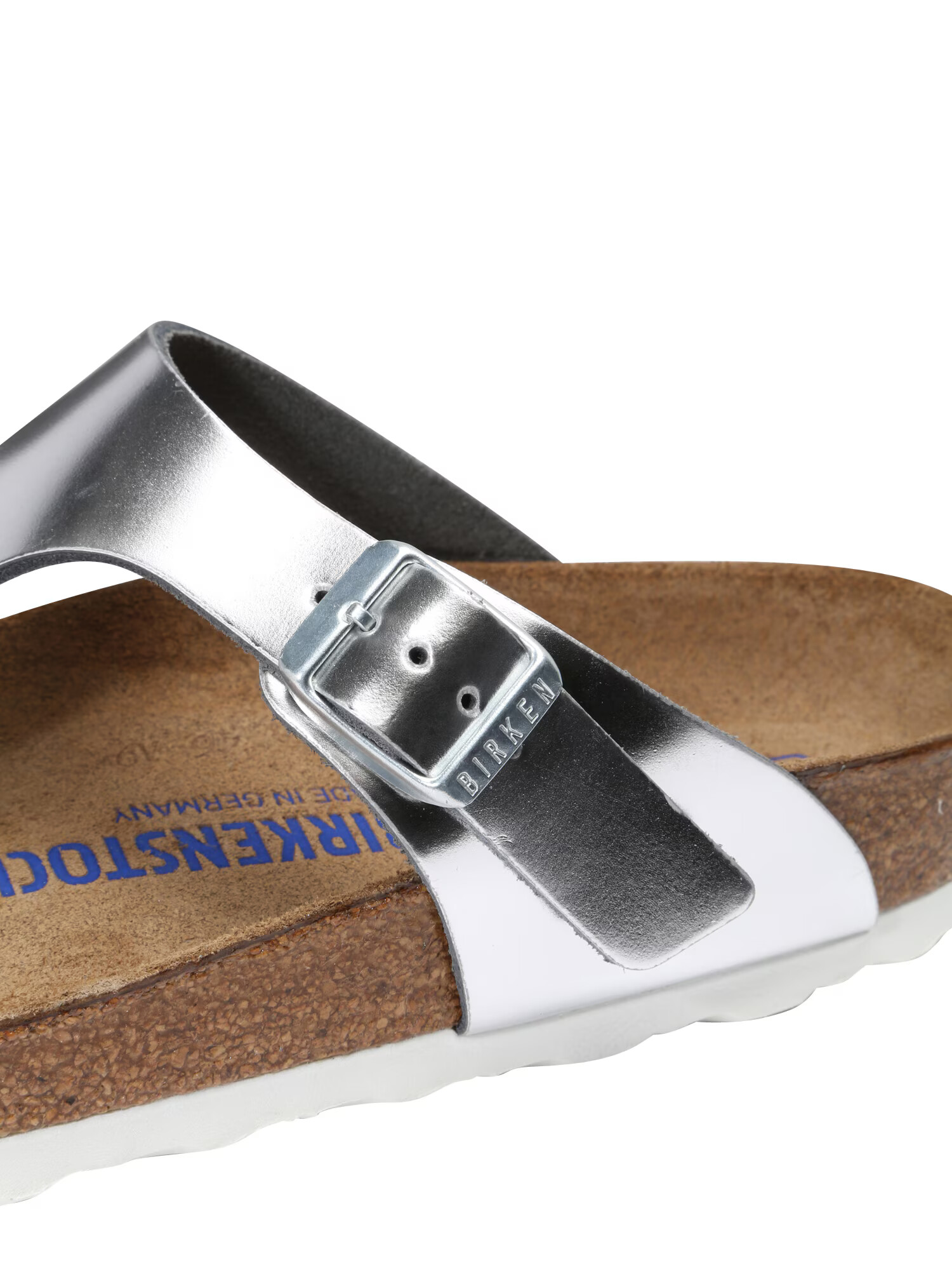 BIRKENSTOCK Žabky 'Gizeh' strieborná - Pepit.sk