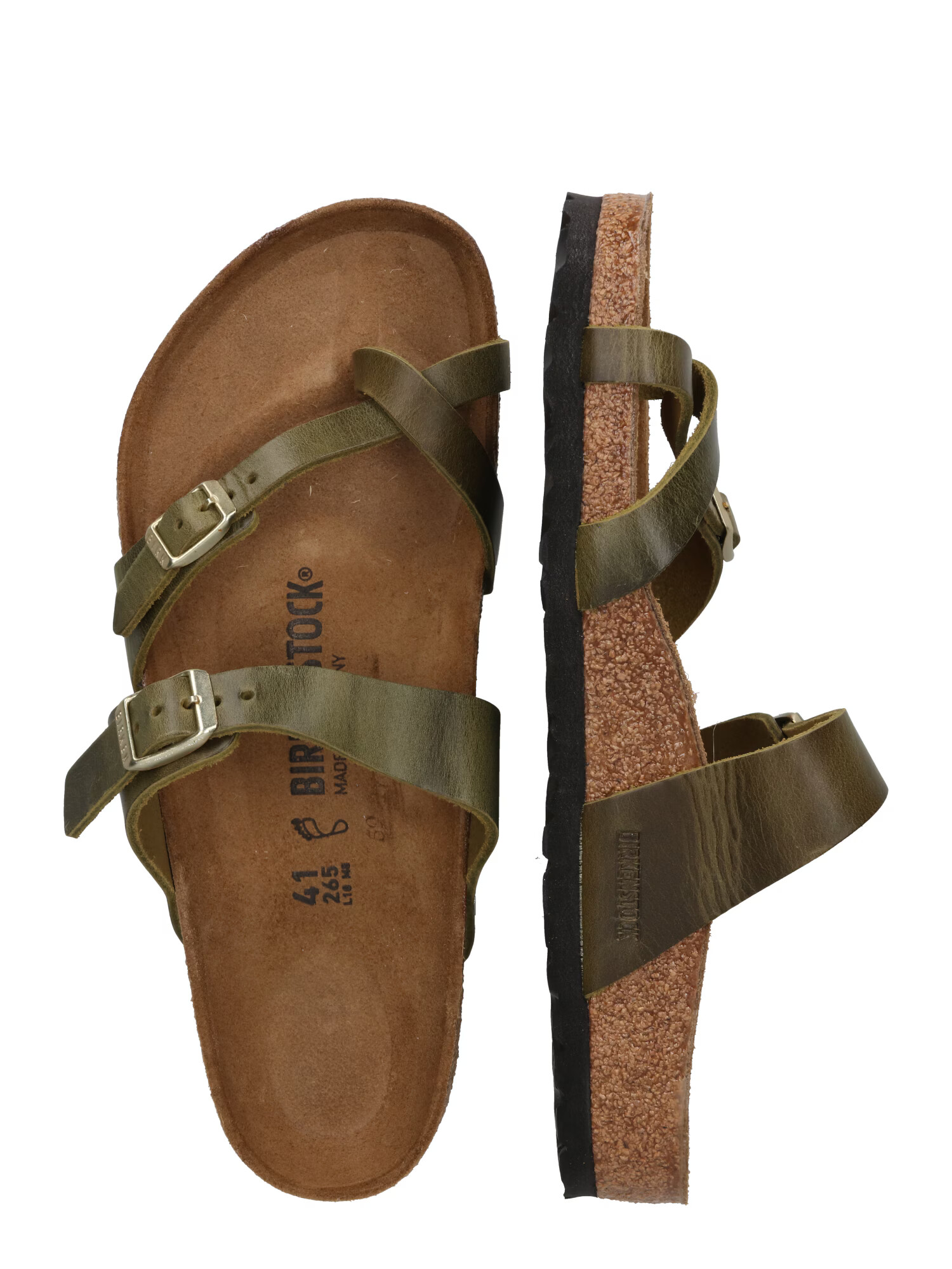 BIRKENSTOCK Žabky 'Mayari' kaki - Pepit.sk