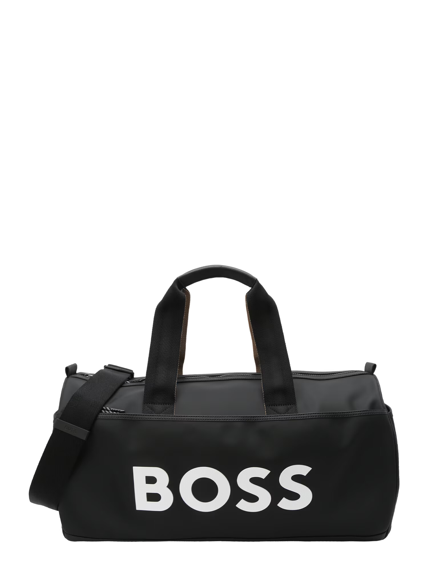 BOSS Black Víkendová taška 'Holdall' čierna / biela - Pepit.sk