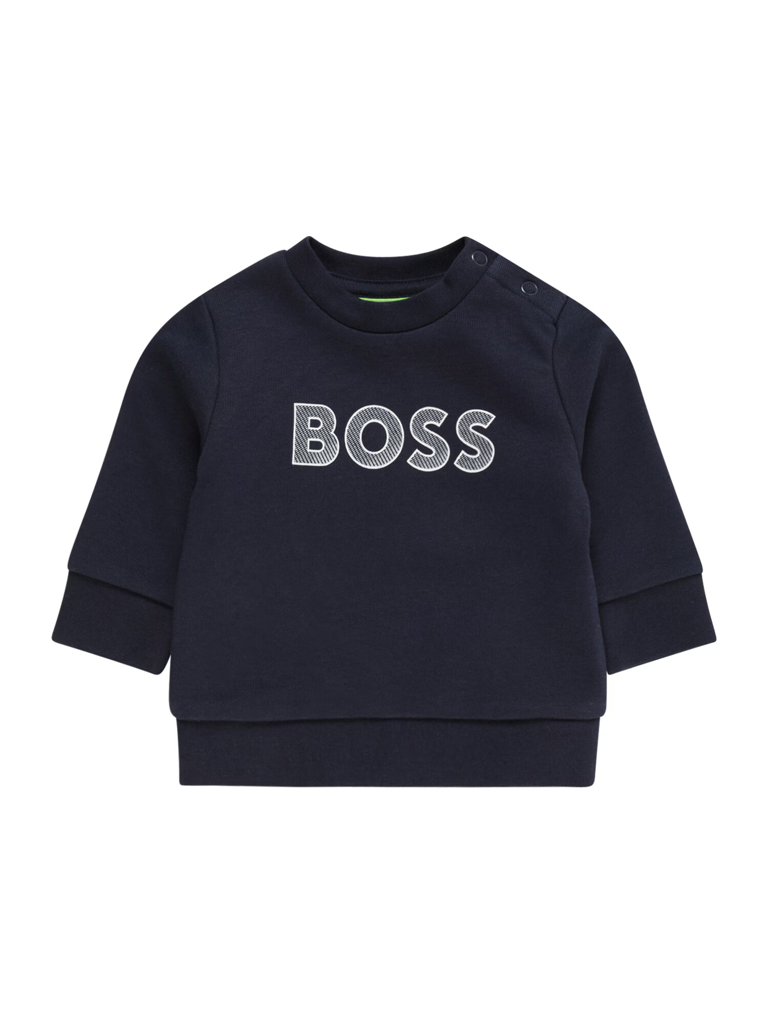 BOSS Kidswear Mikina námornícka modrá / biela - Pepit.sk