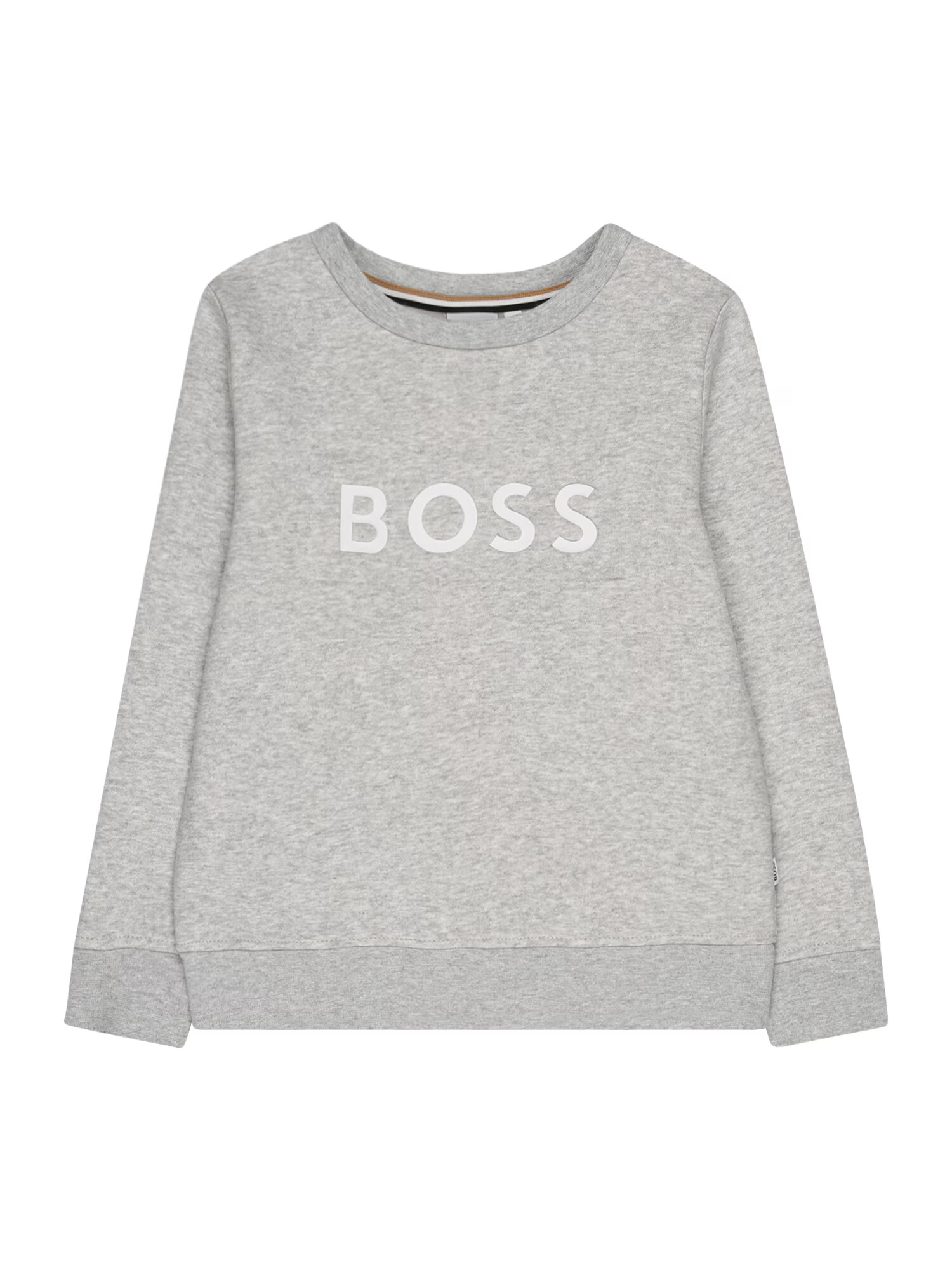 BOSS Kidswear Mikina sivá / biela - Pepit.sk