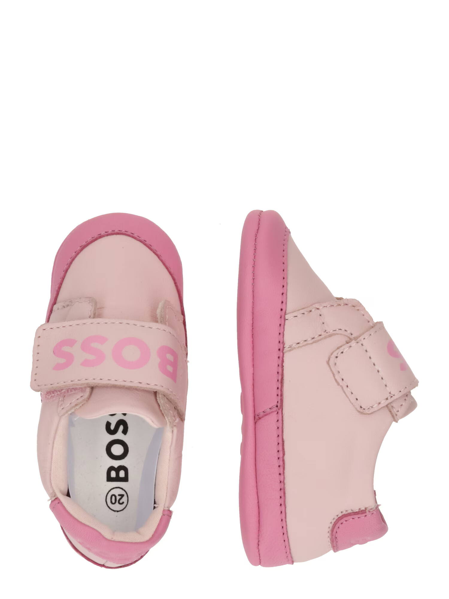 BOSS Kidswear Obuv na prvé kroky rosé / svetloružová - Pepit.sk