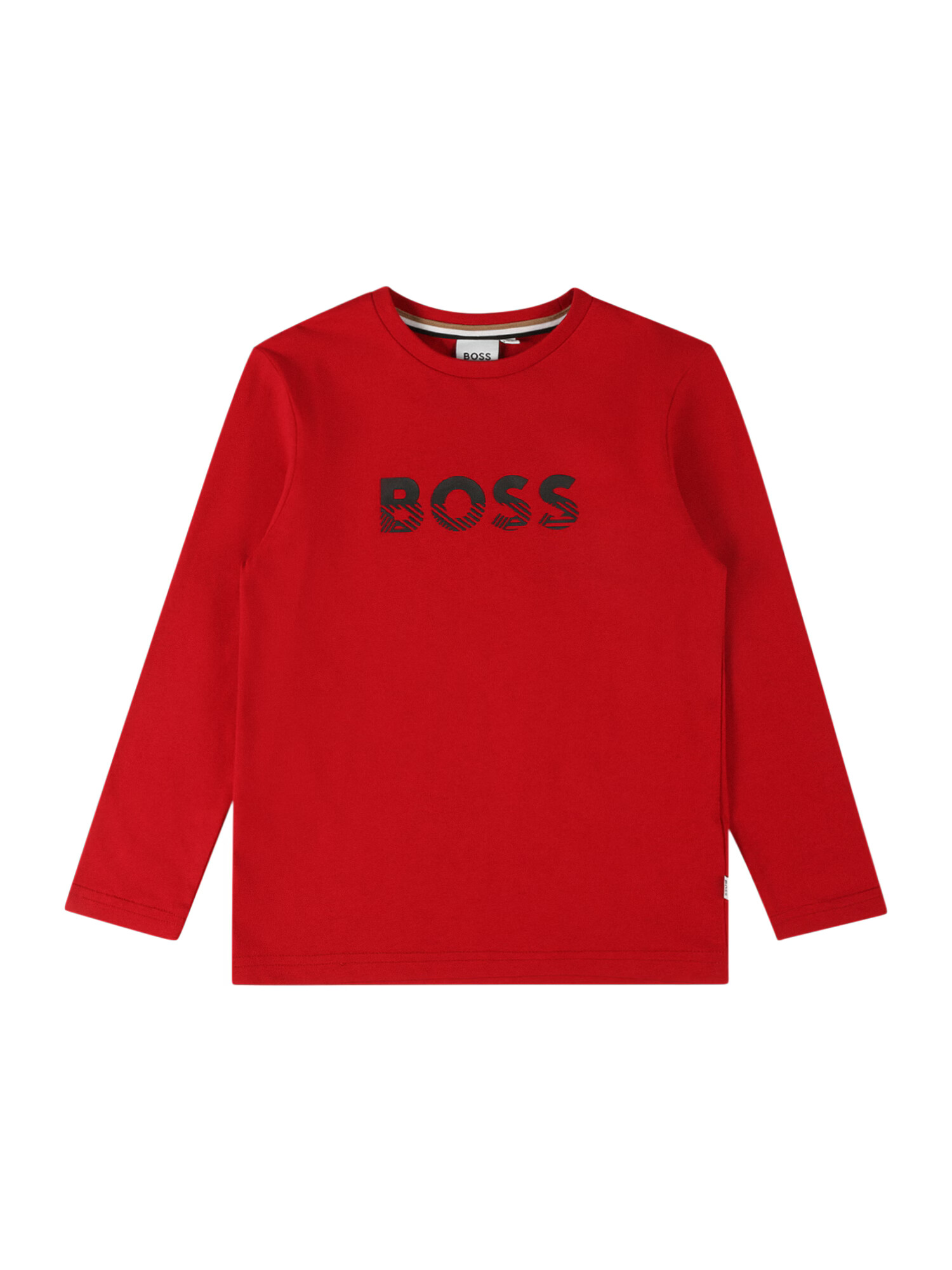 BOSS Kidswear Tričko červená / čierna - Pepit.sk