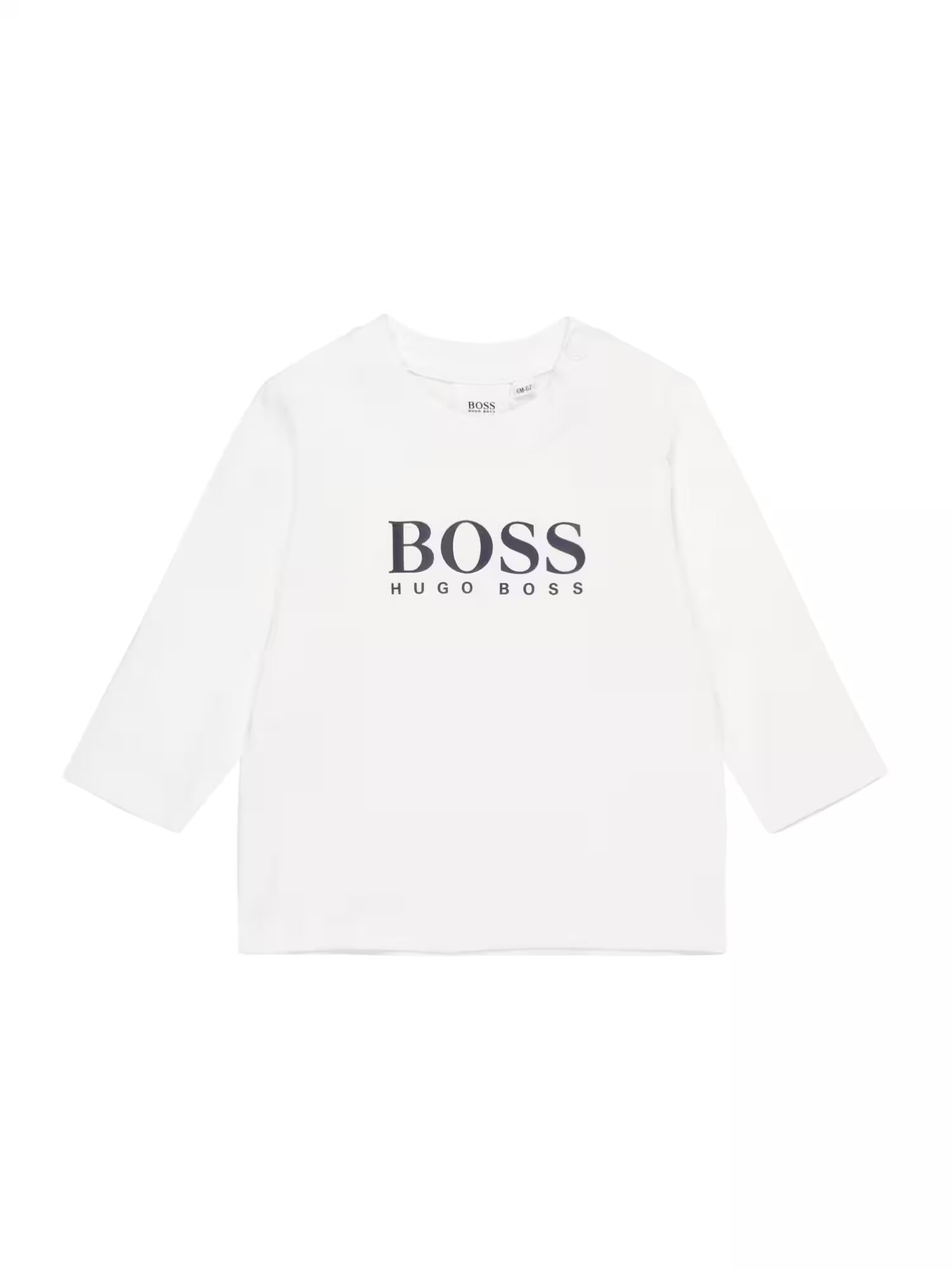 BOSS Kidswear Tričko čierna / biela - Pepit.sk