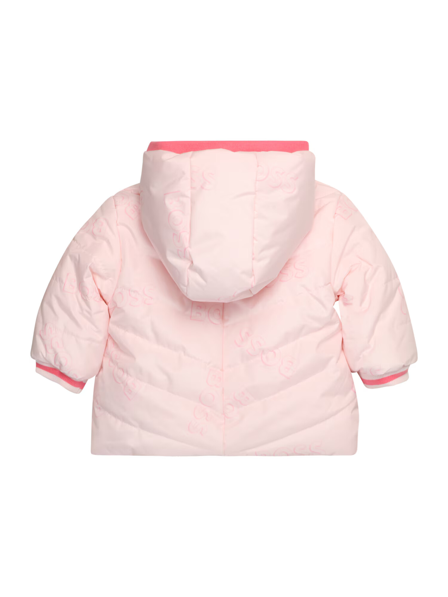 BOSS Kidswear Zimná bunda fuksia / ružová - Pepit.sk