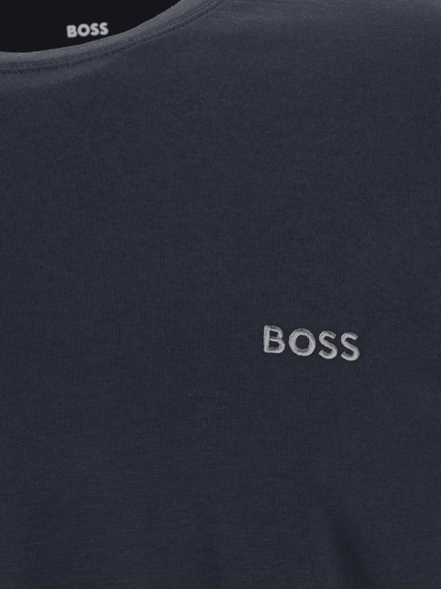 BOSS Orange Tričko 'Mix&Match LS-Shirt R' námornícka modrá / sivá - Pepit.sk