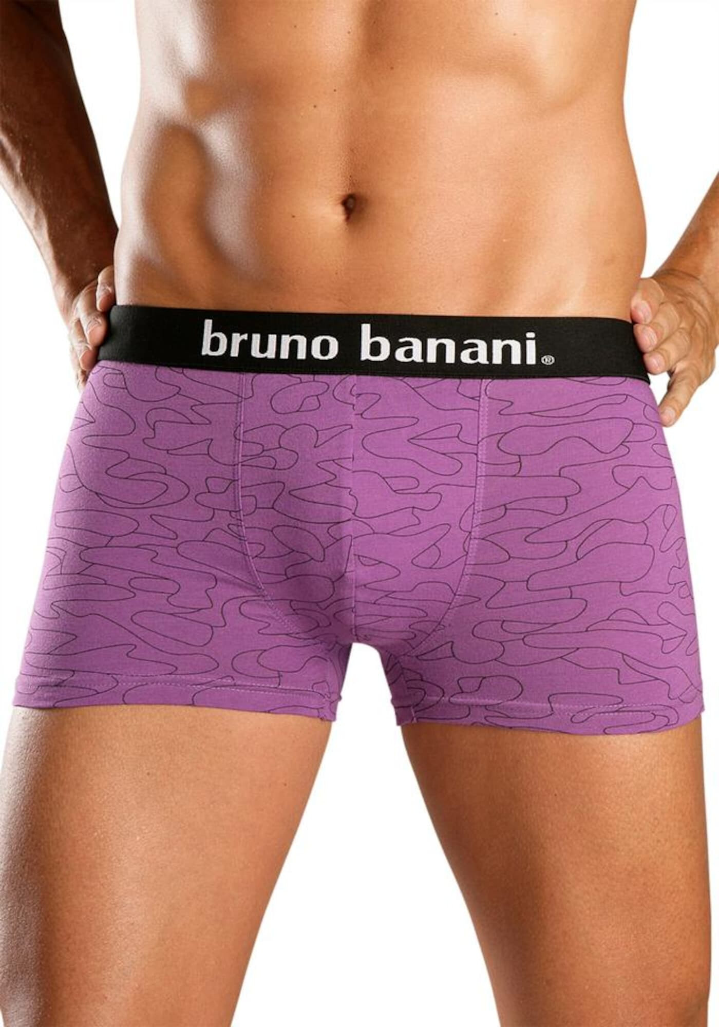 BRUNO BANANI Boxerky modrá / nefritová / fialová / oranžová - Pepit.sk