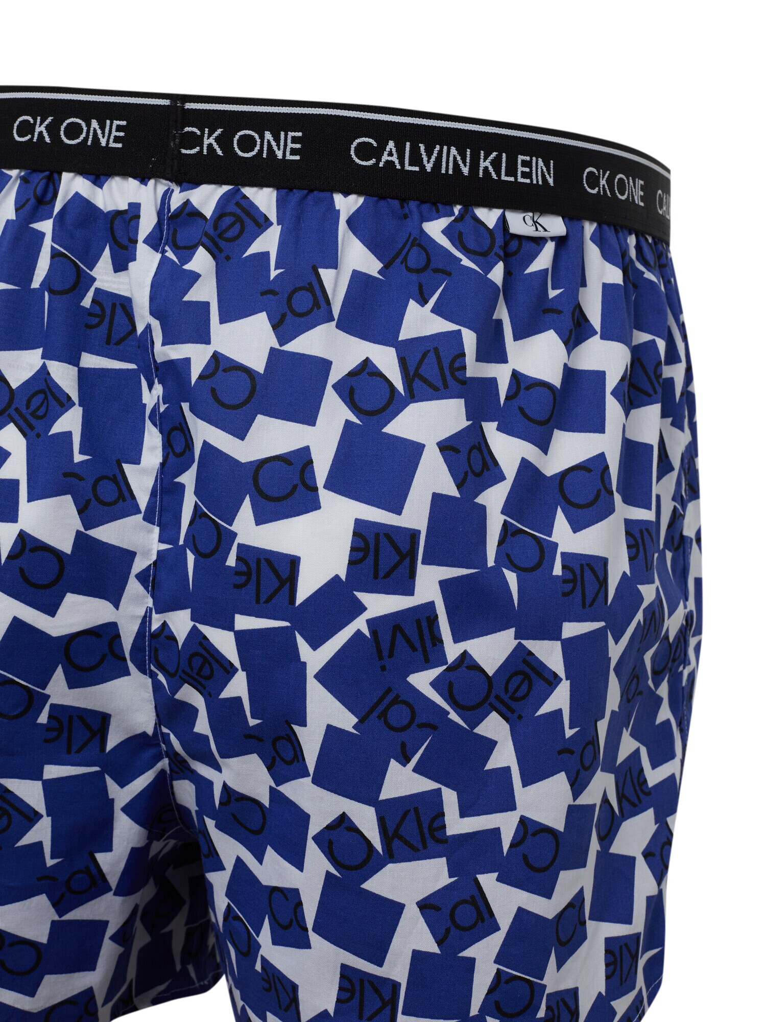 Calvin Klein Boxerky modrá / čierna / biela - Pepit.sk