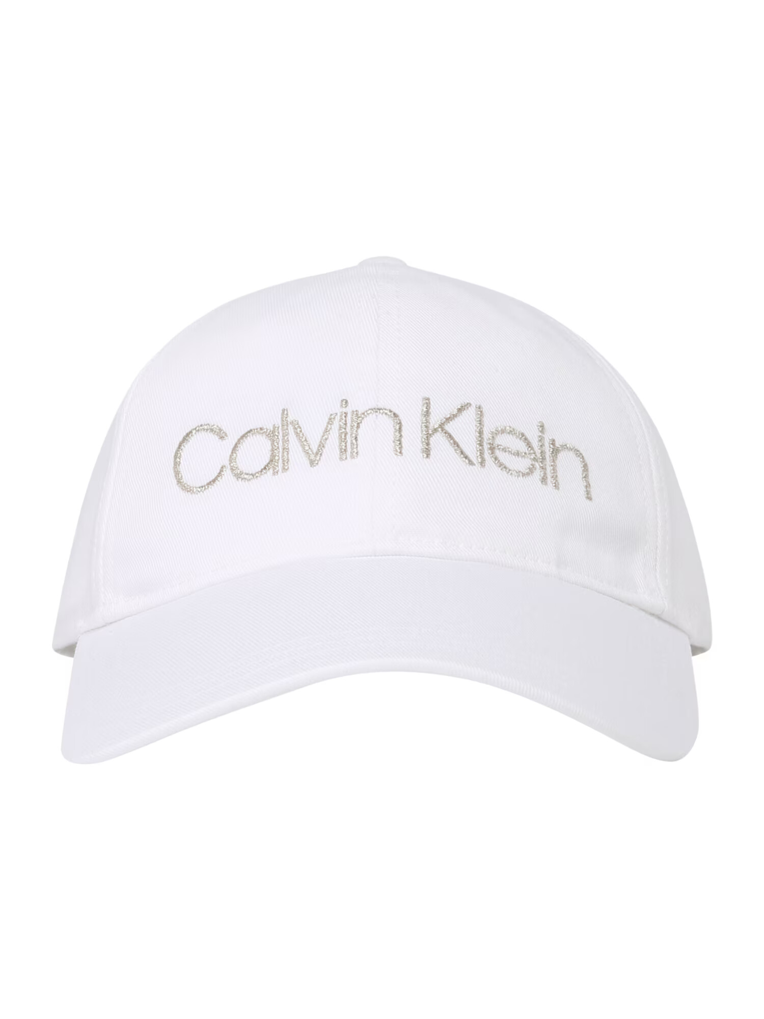 Calvin Klein Čiapka strieborná / biela - Pepit.sk