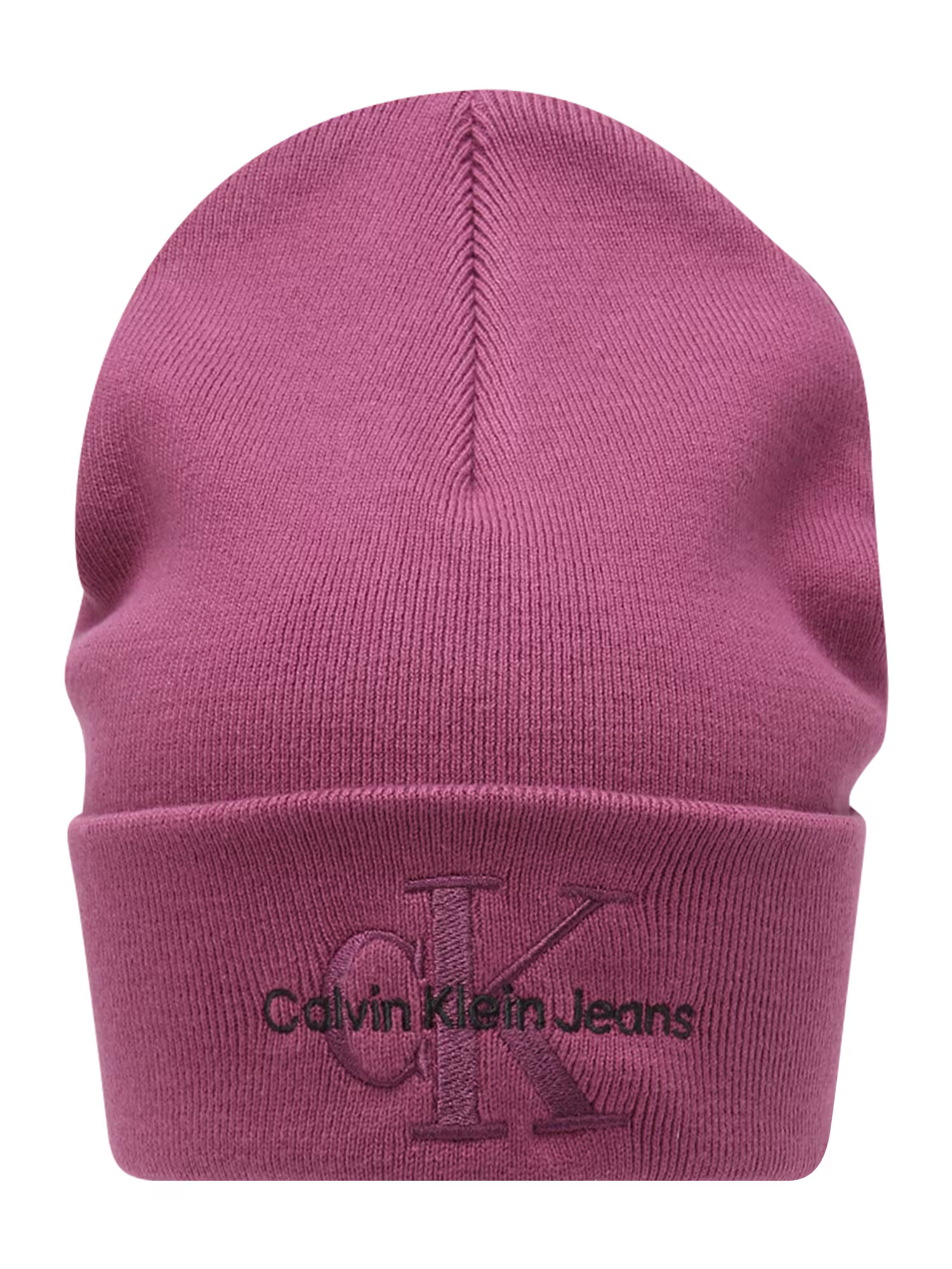 Calvin Klein Jeans Čiapky farba lesného ovocia / čierna - Pepit.sk