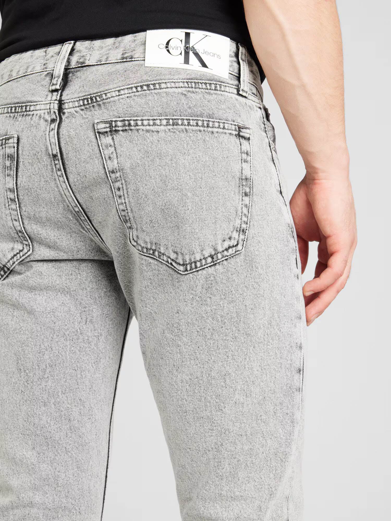 Calvin Klein Jeans Džínsy 'Authentic' svetlosivá - Pepit.sk