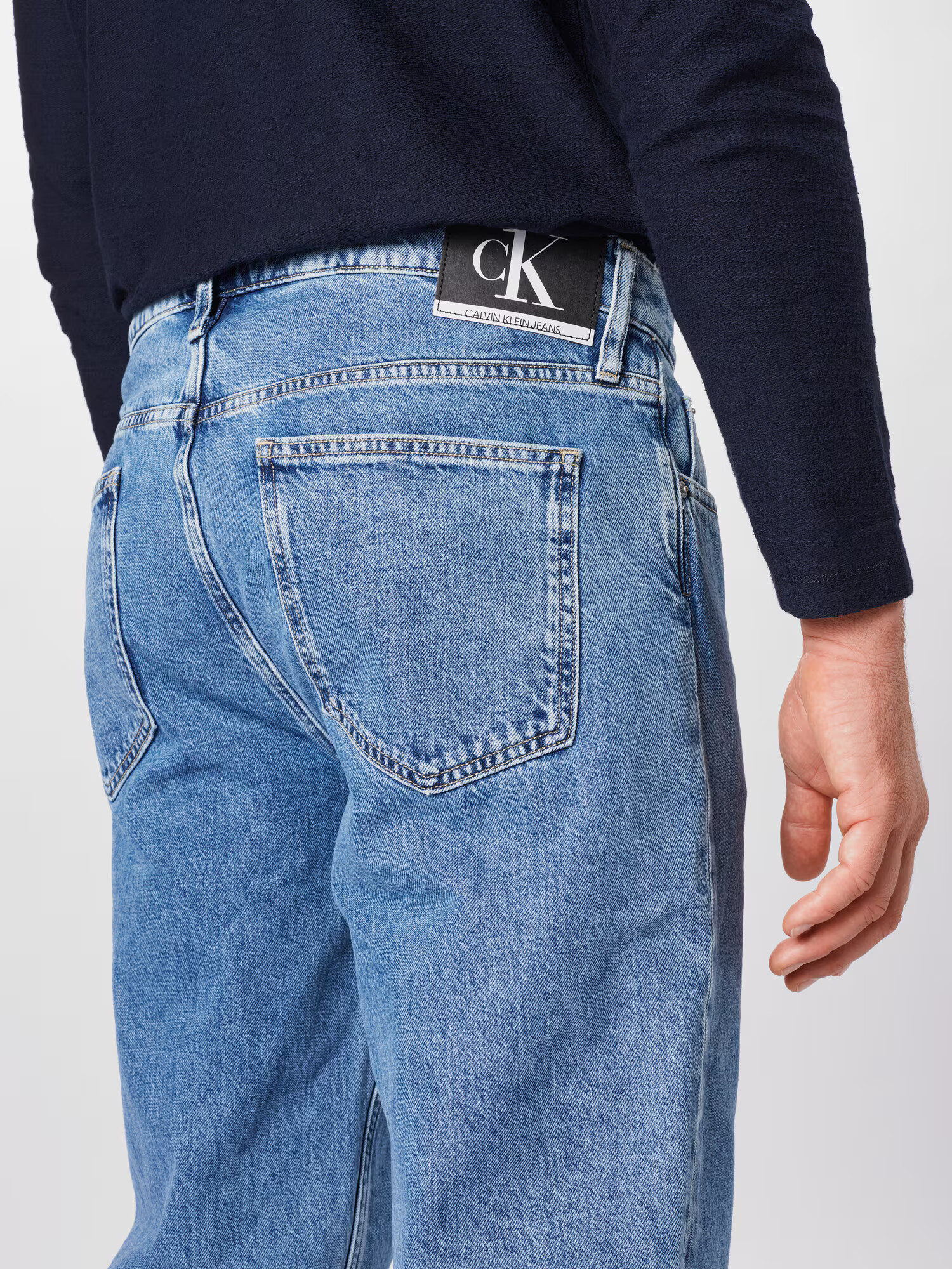 Calvin Klein Jeans Džínsy 'BAGGY' modrá denim - Pepit.sk