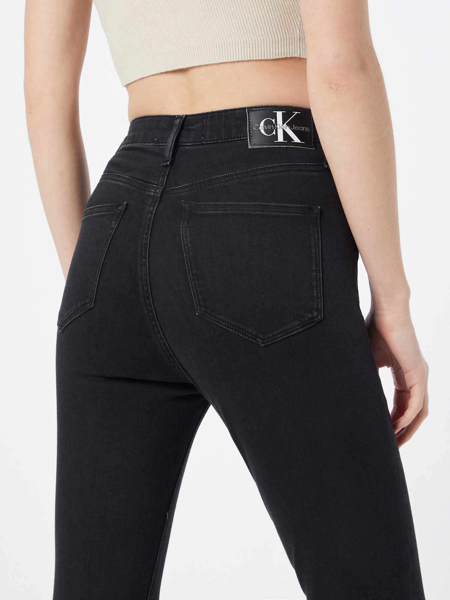 Calvin Klein Jeans Džínsy čierny denim - Pepit.sk