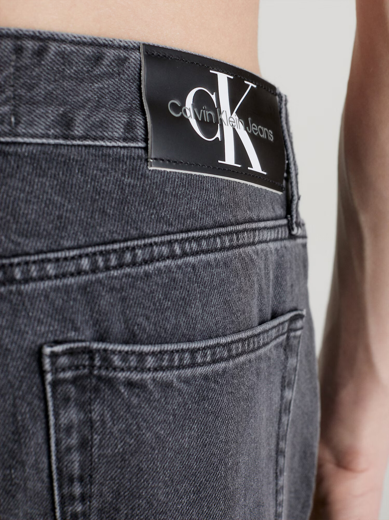 Calvin Klein Jeans Džínsy čierny denim - Pepit.sk