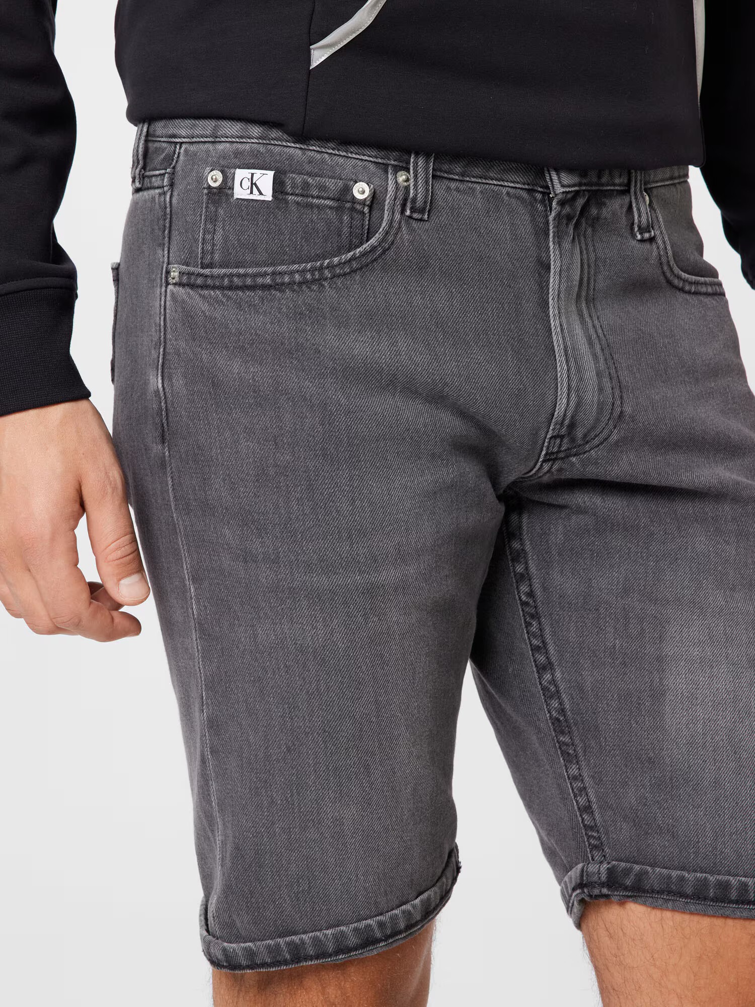 Calvin Klein Jeans Džínsy čierny denim - Pepit.sk