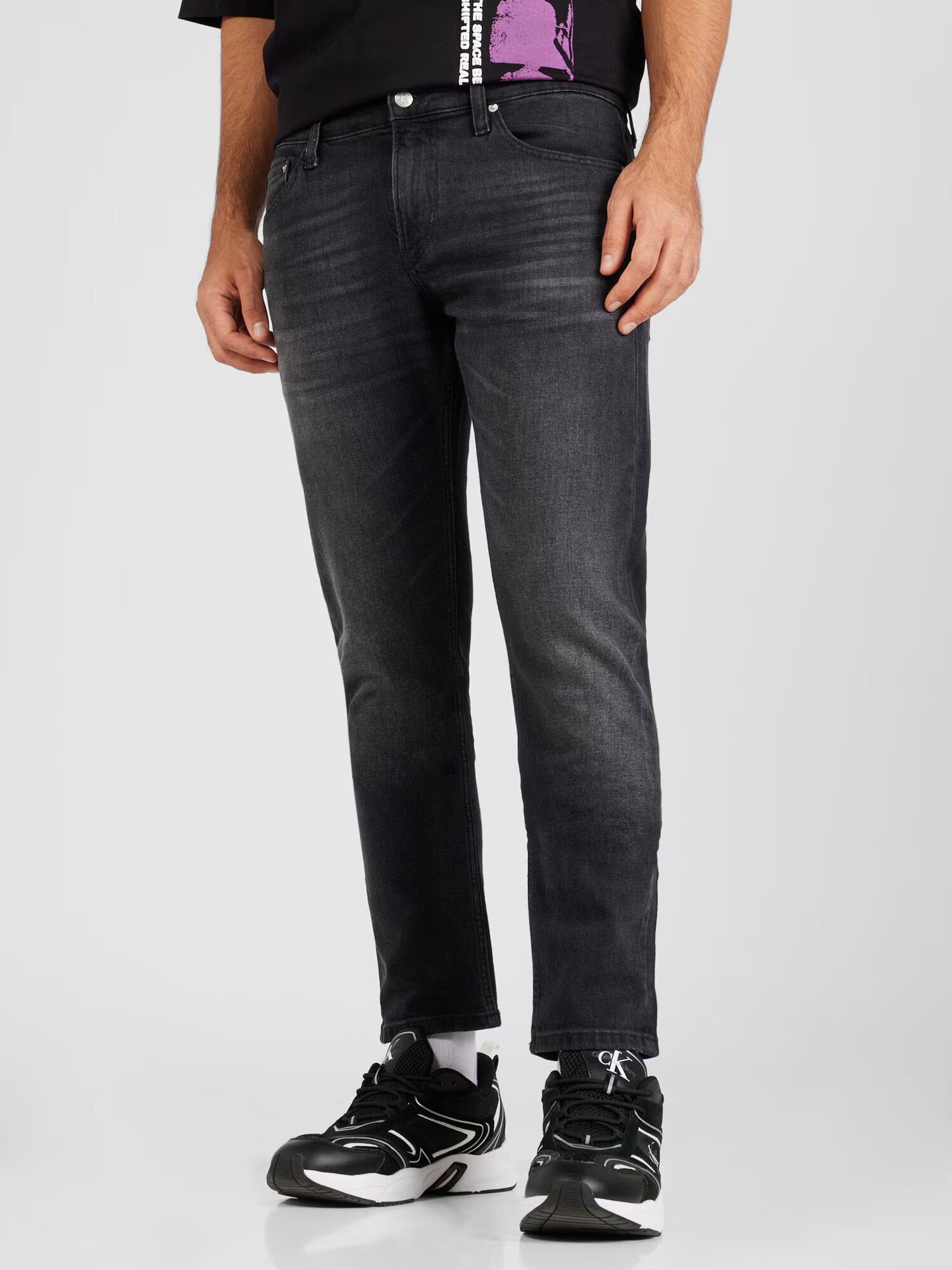 Calvin Klein Jeans Džínsy čierny denim - Pepit.sk