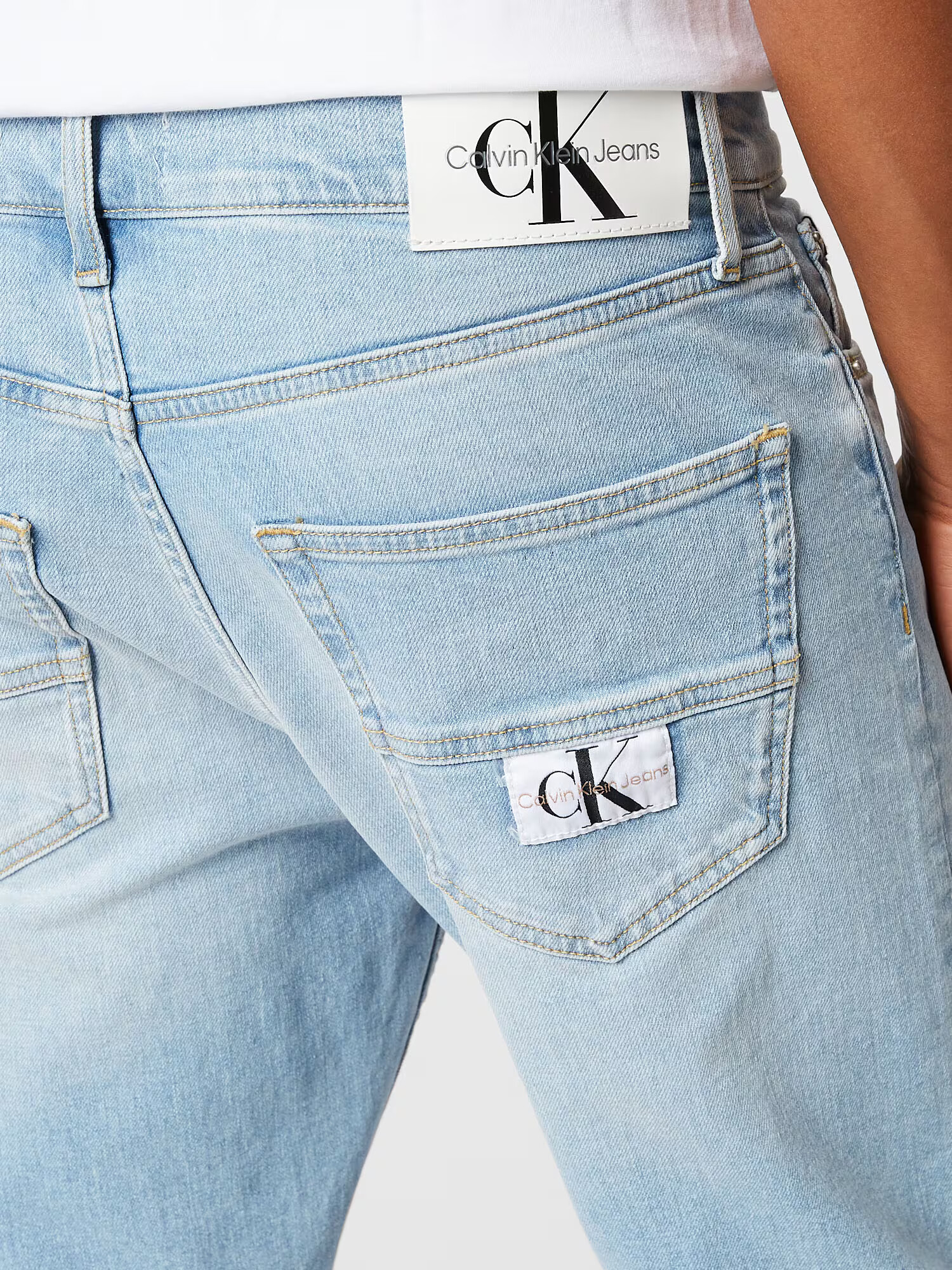 Calvin Klein Jeans Džínsy 'DAD JEAN' svetlomodrá - Pepit.sk