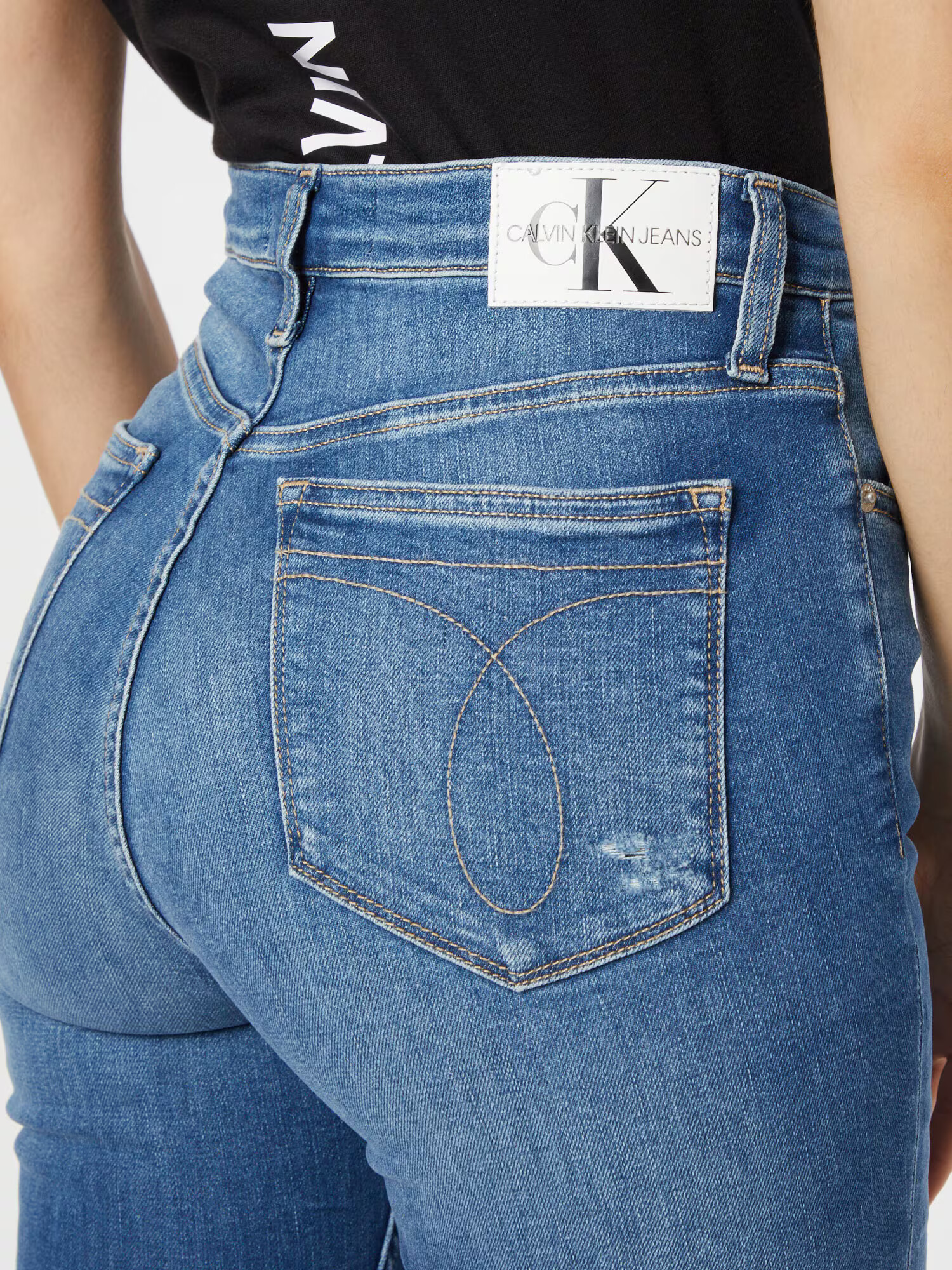 Calvin Klein Jeans Džínsy modrá denim - Pepit.sk