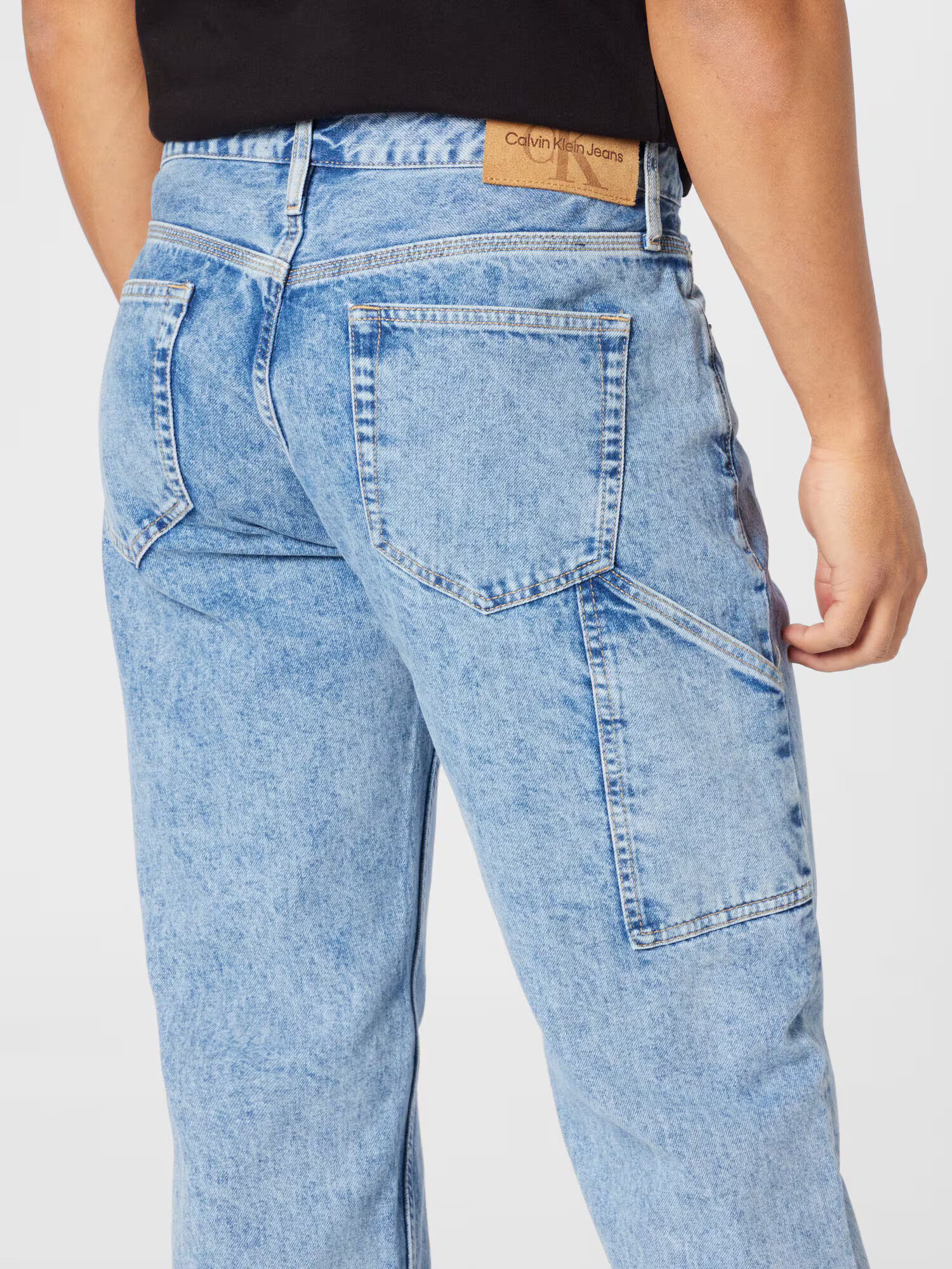 Calvin Klein Jeans Džínsy modrá denim - Pepit.sk