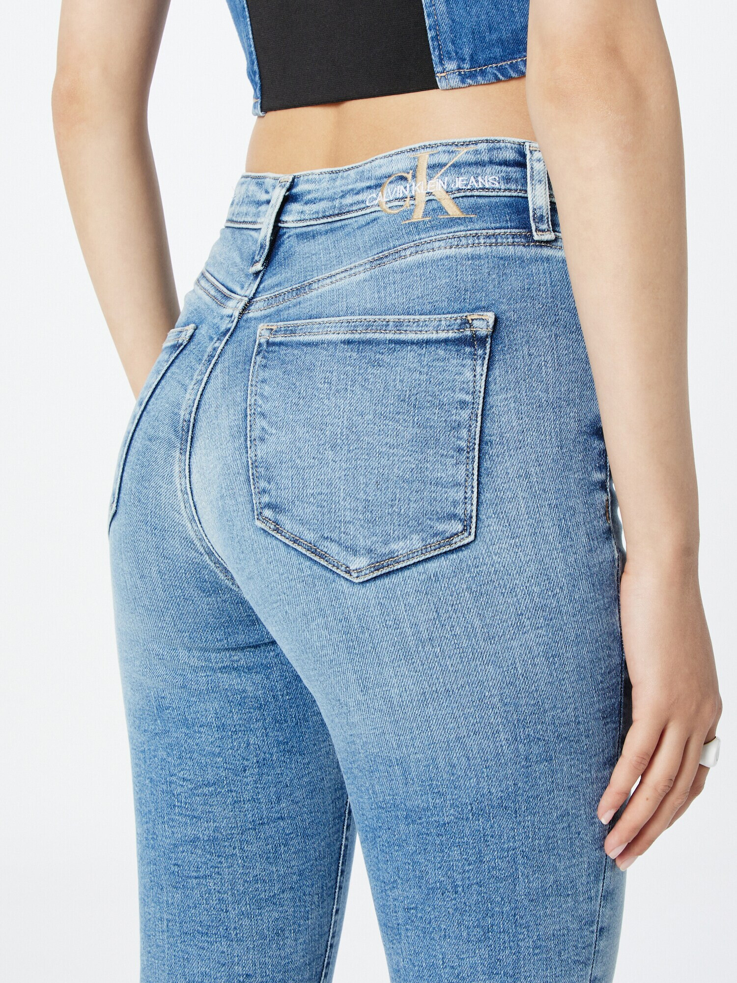 Calvin Klein Jeans Džínsy modrá denim - Pepit.sk