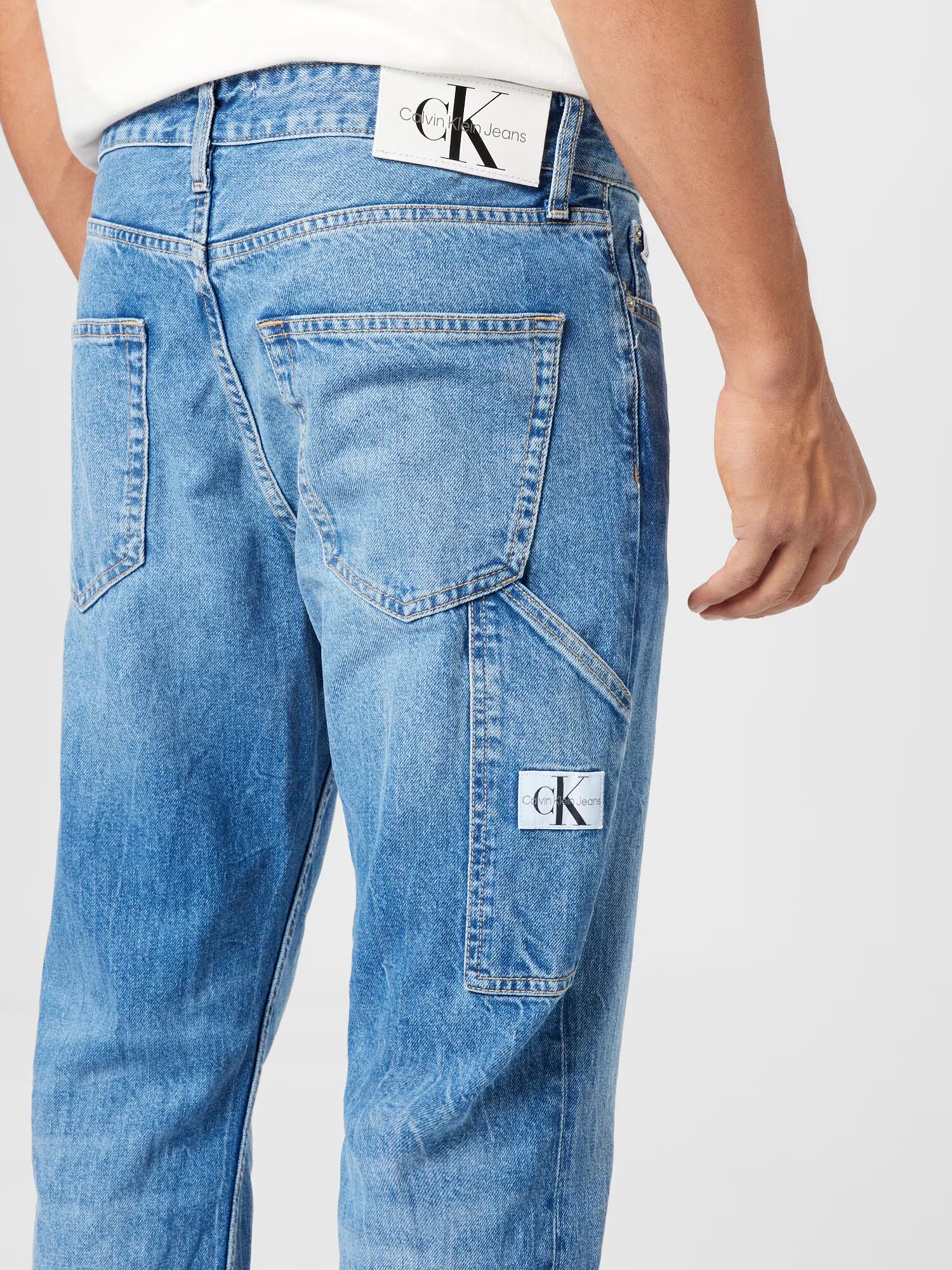 Calvin Klein Jeans Džínsy modrá denim - Pepit.sk