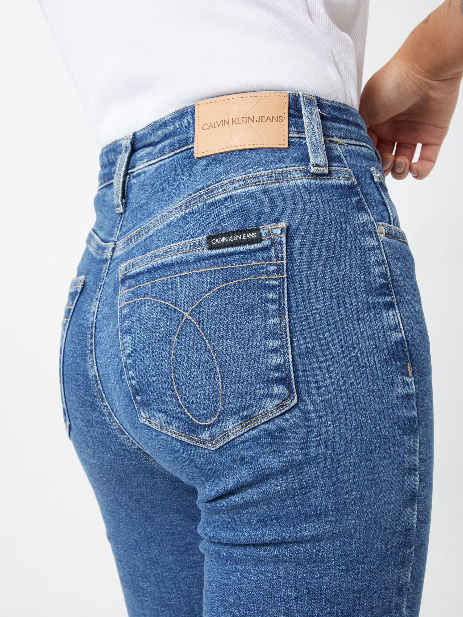 Calvin Klein Jeans Džínsy modrá denim - Pepit.sk