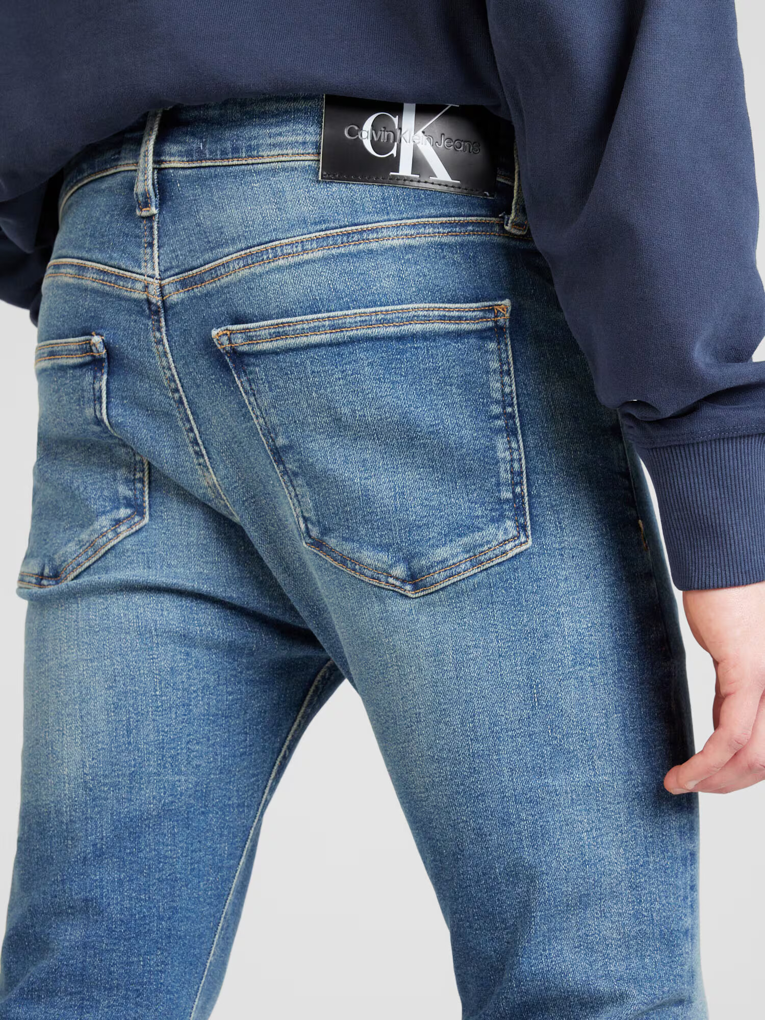 Calvin Klein Jeans Džínsy modrá denim - Pepit.sk