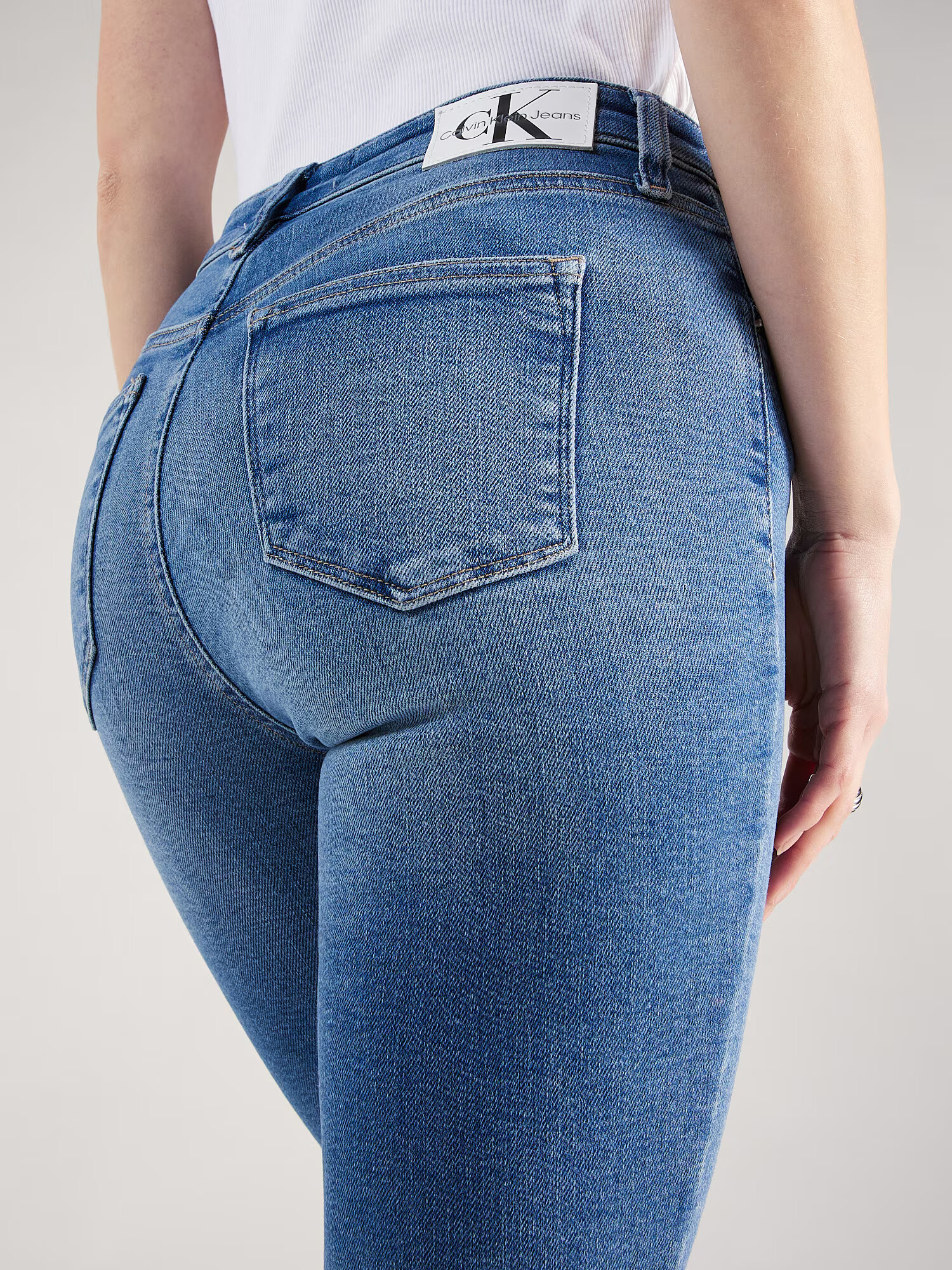 Calvin Klein Jeans Džínsy modrá denim - Pepit.sk