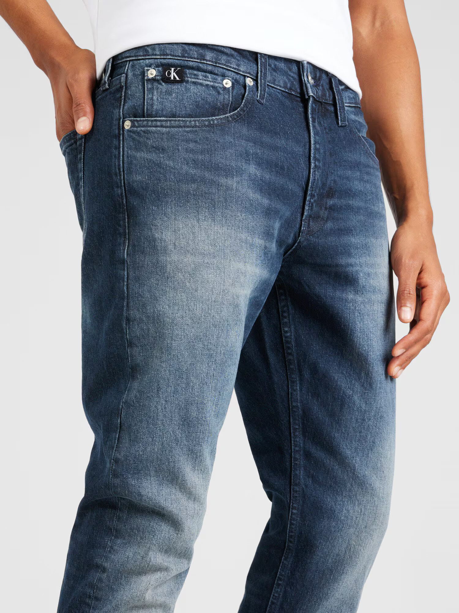 Calvin Klein Jeans Džínsy modrá denim - Pepit.sk