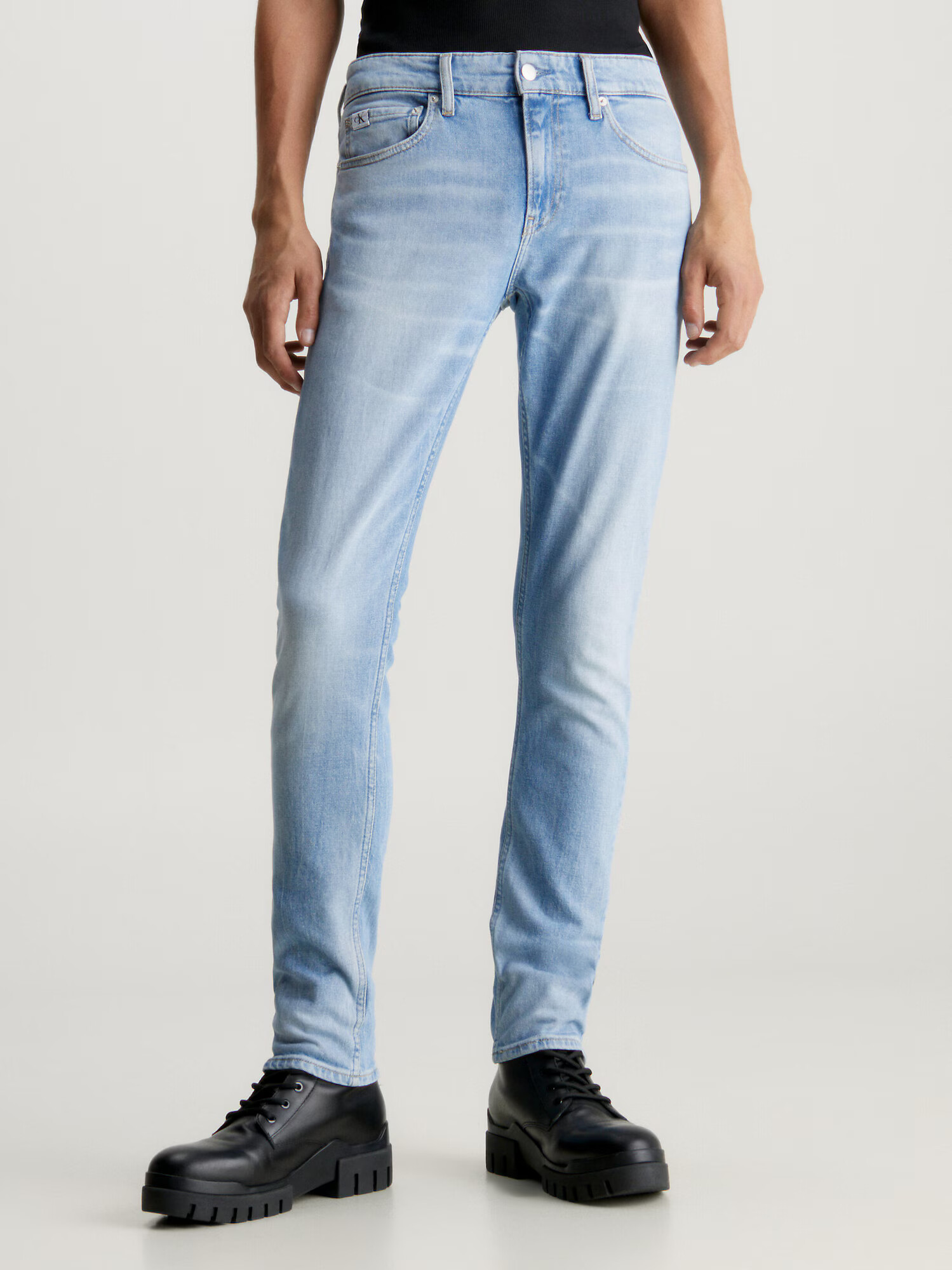 Calvin Klein Jeans Džínsy modrá denim - Pepit.sk