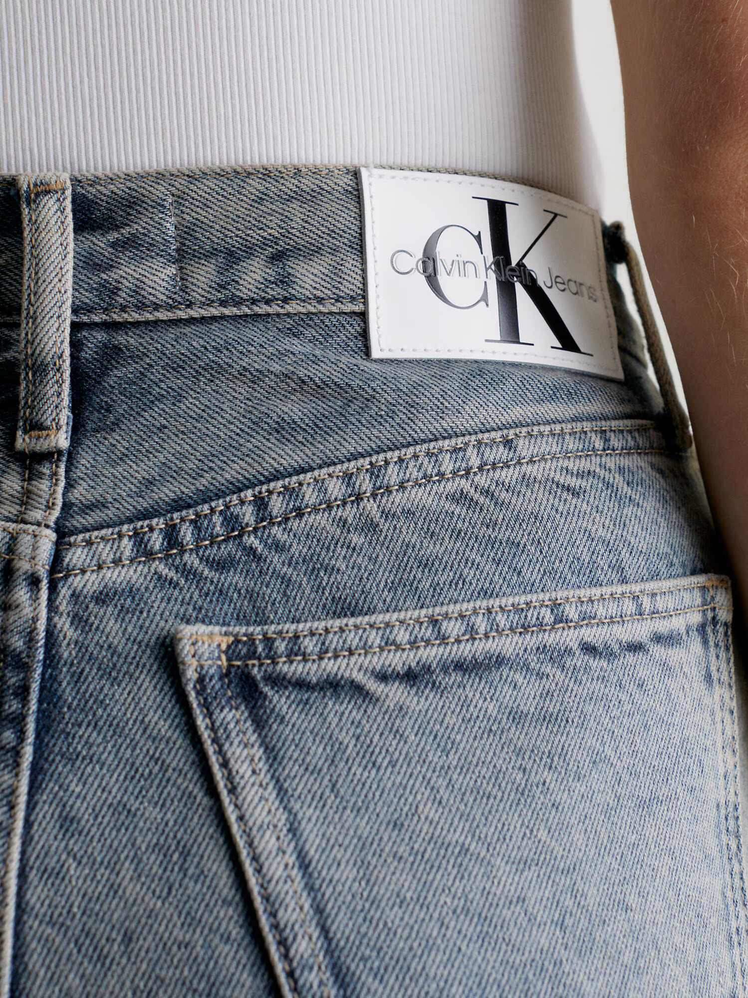 Calvin Klein Jeans Džínsy modrá denim - Pepit.sk