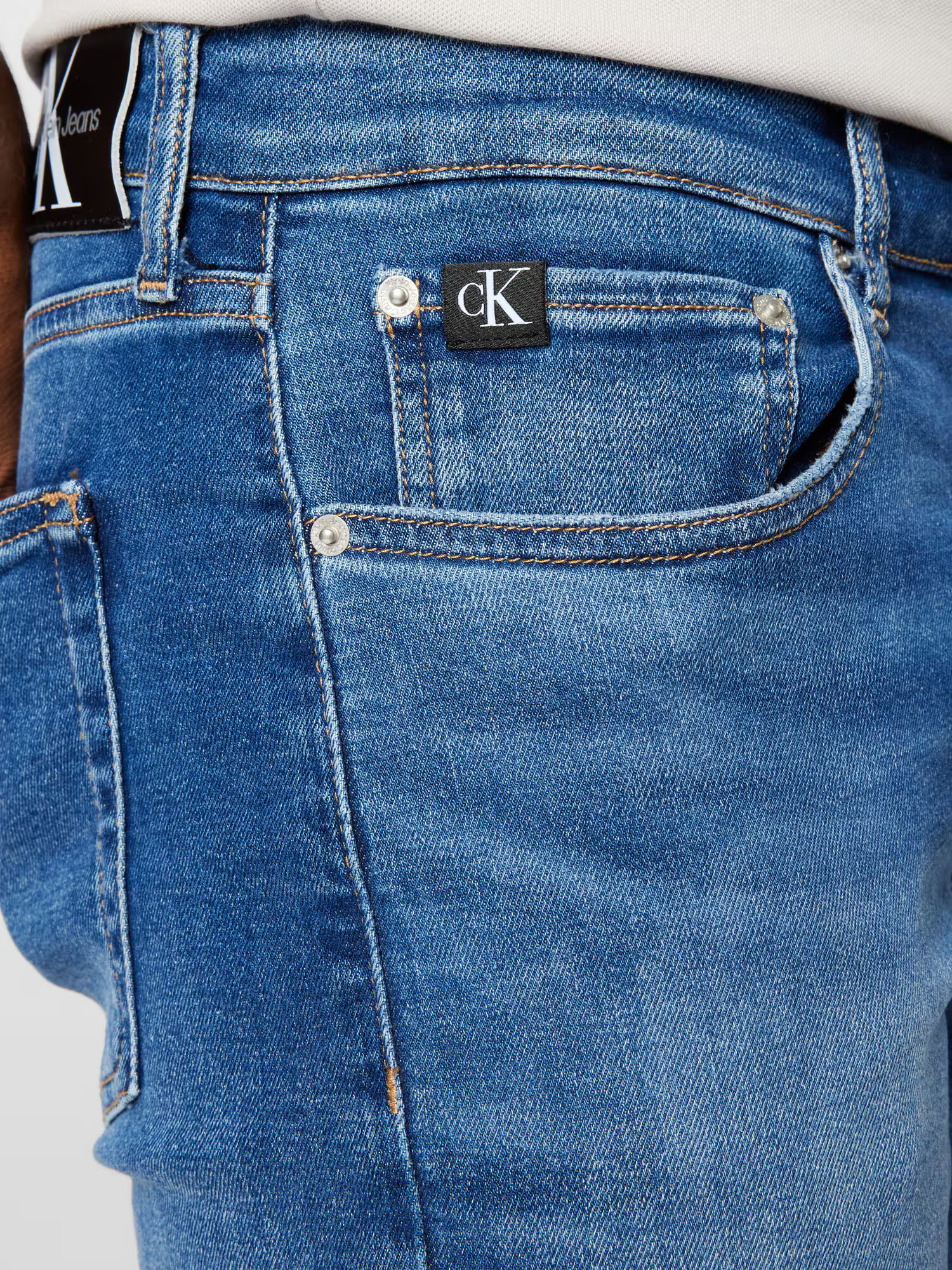 Calvin Klein Jeans Džínsy modrá denim - Pepit.sk