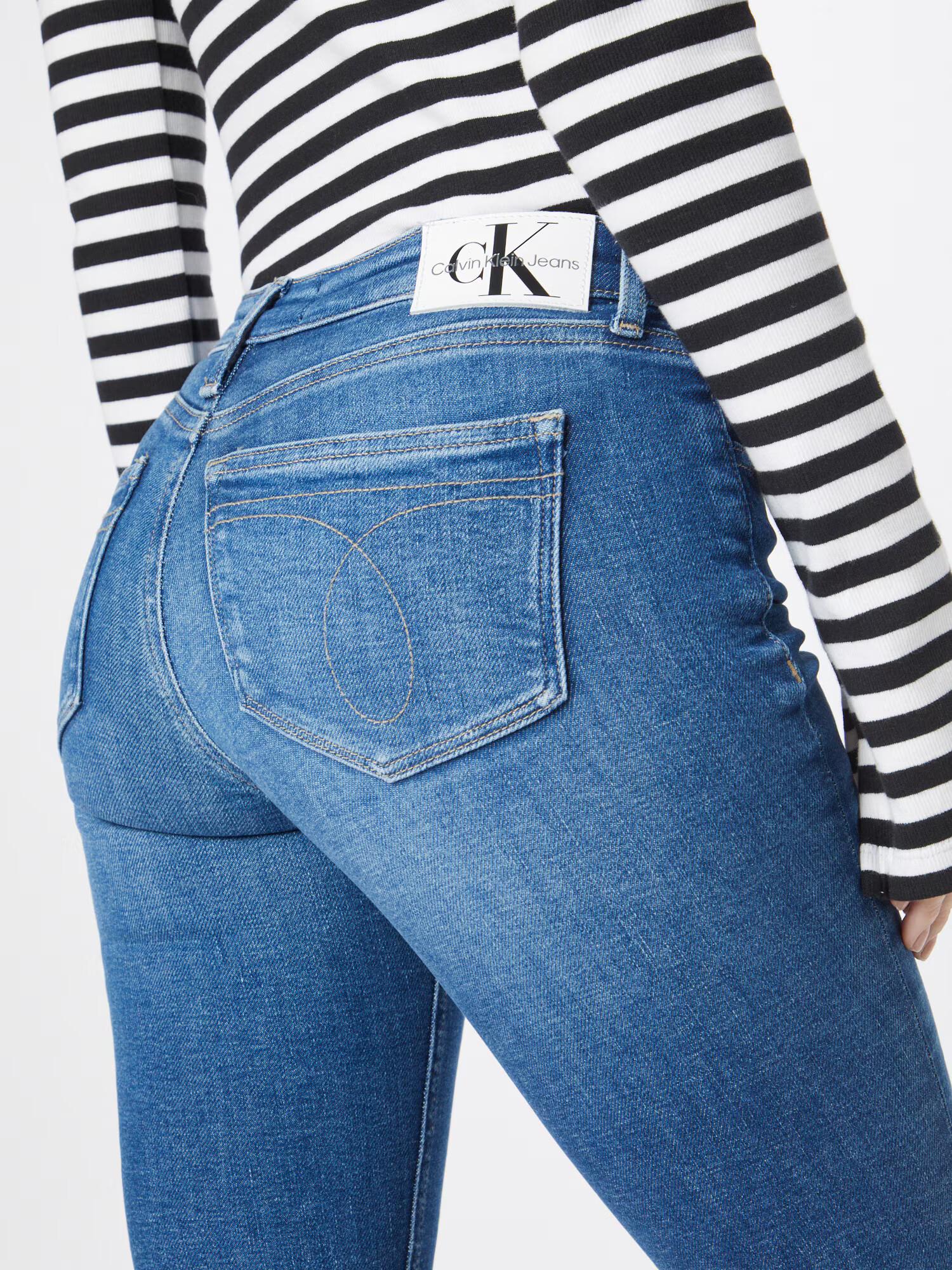 Calvin Klein Jeans Džínsy modrá denim - Pepit.sk