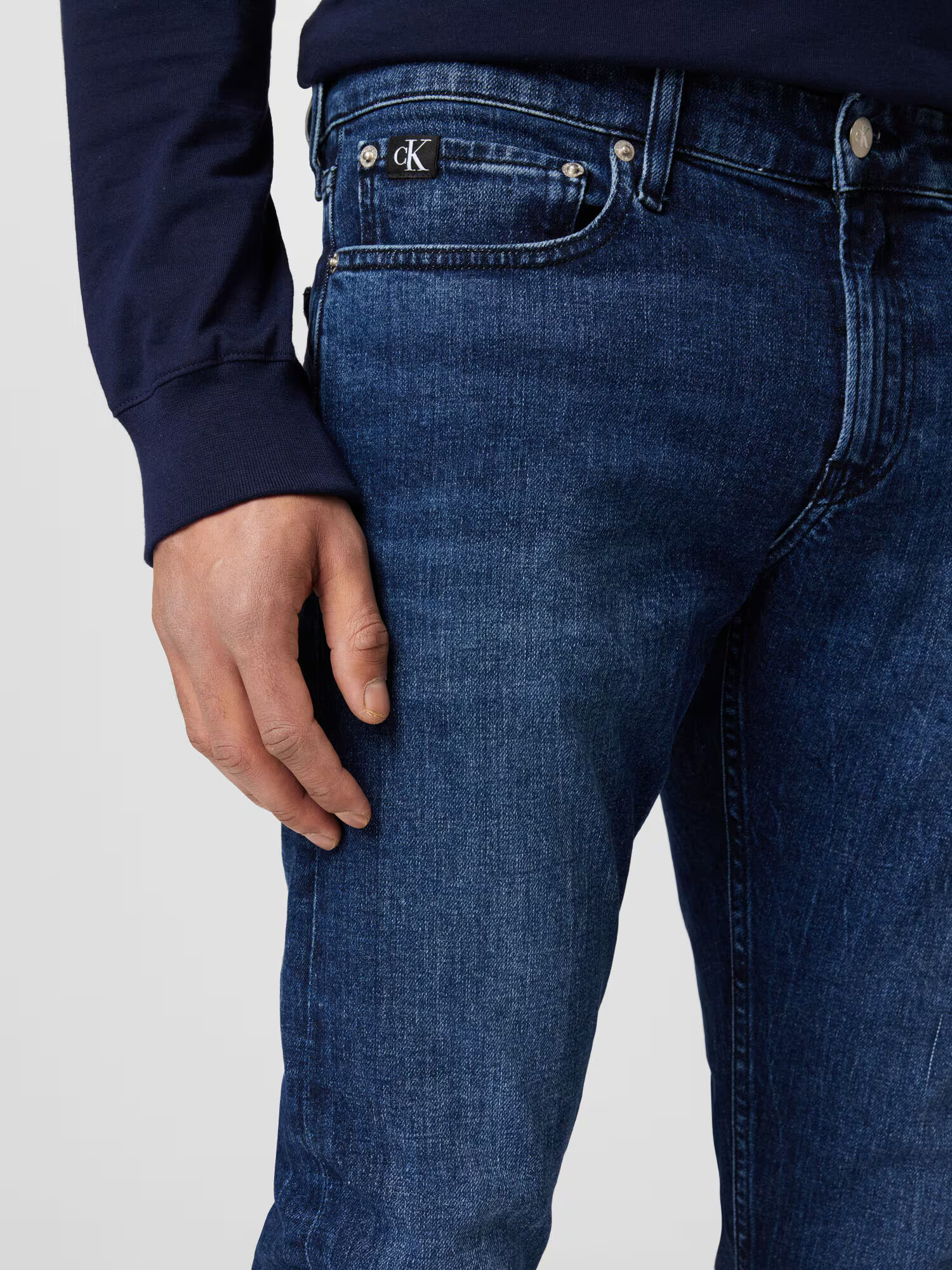 Calvin Klein Jeans Džínsy modrá denim - Pepit.sk