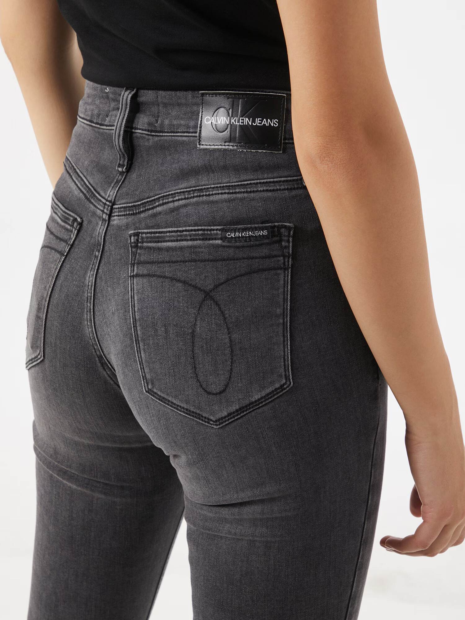 Calvin Klein Jeans Džínsy 'RISE' sivý denim - Pepit.sk