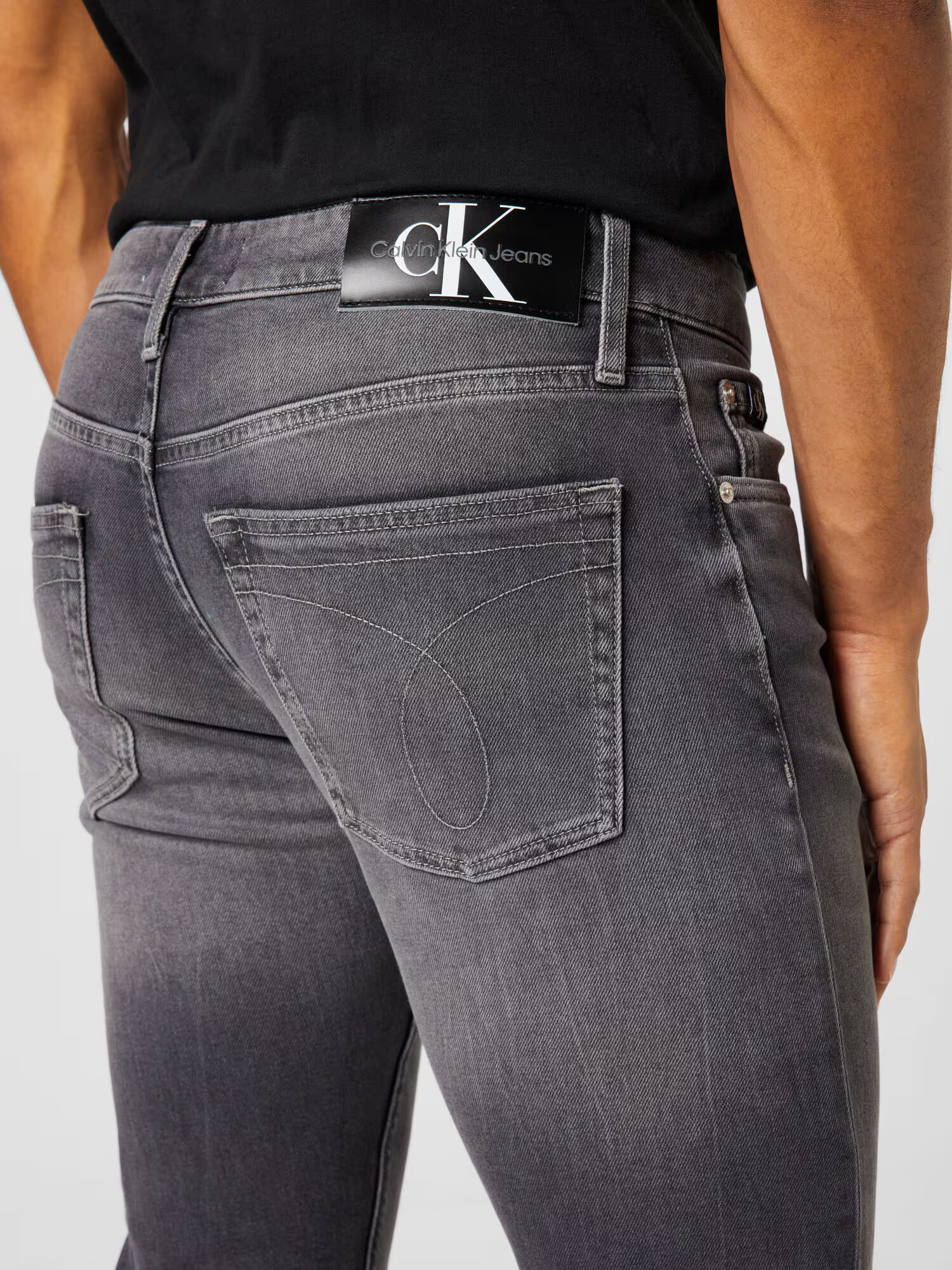 Calvin Klein Jeans Džínsy sivý denim - Pepit.sk