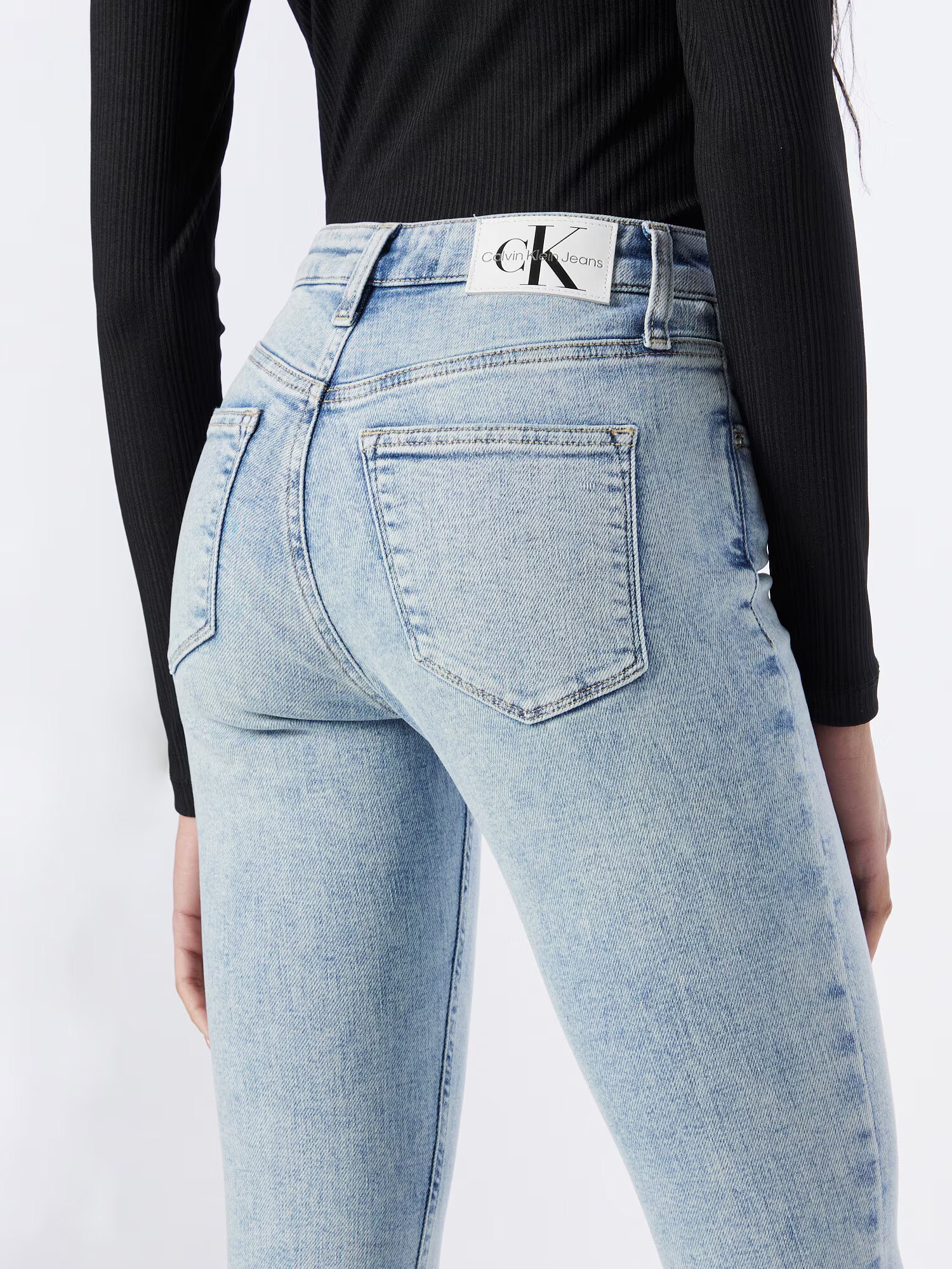 Calvin Klein Jeans Džínsy svetlomodrá - Pepit.sk